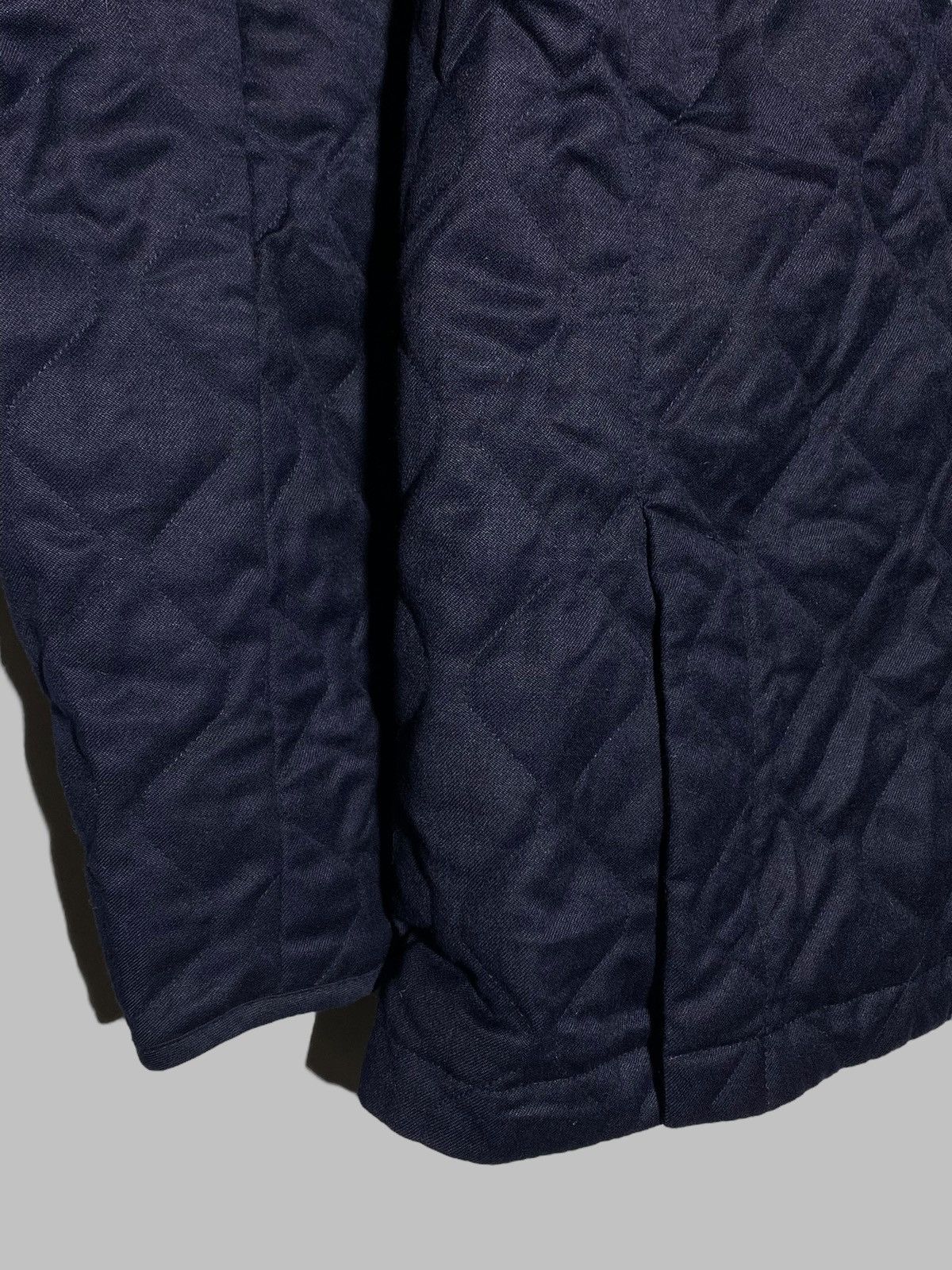 Z Zegna 🔥 ZEGNA WOOL V-NECK QUILTED PADDED JACKET ITALY CLASSIC FIT Size US XL / EU 56 / 4 - 23 Thumbnail