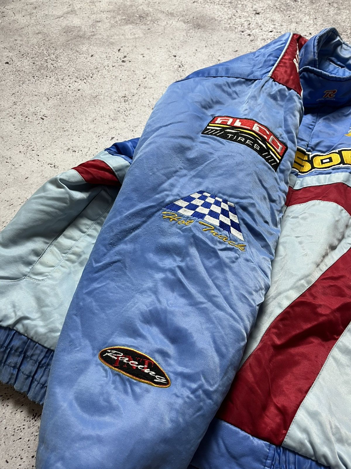 Vintage Supersonic Racing Jacket Rare Y2K M&M Hot Wheel 500 Size US XL / EU 56 / 4 - 8 Thumbnail