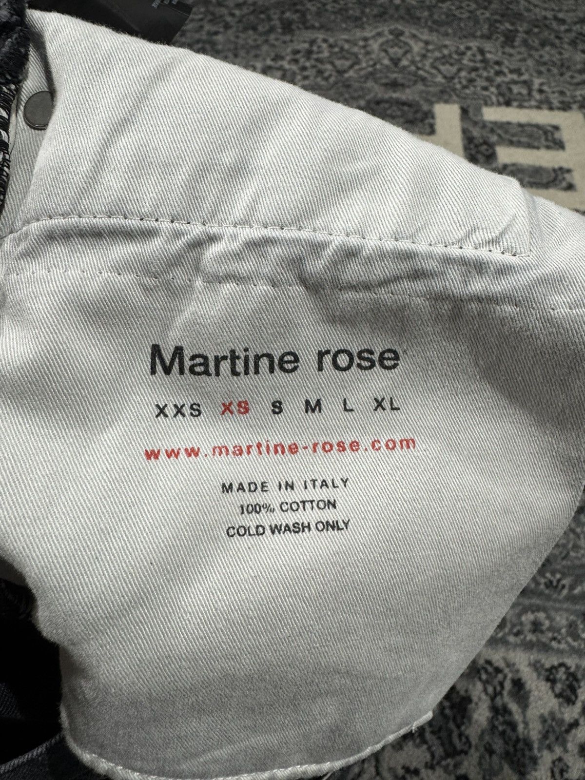Martine Rose Martine Rose Loop Denim Faded Black Size US 30 / EU 46 - 6 Thumbnail