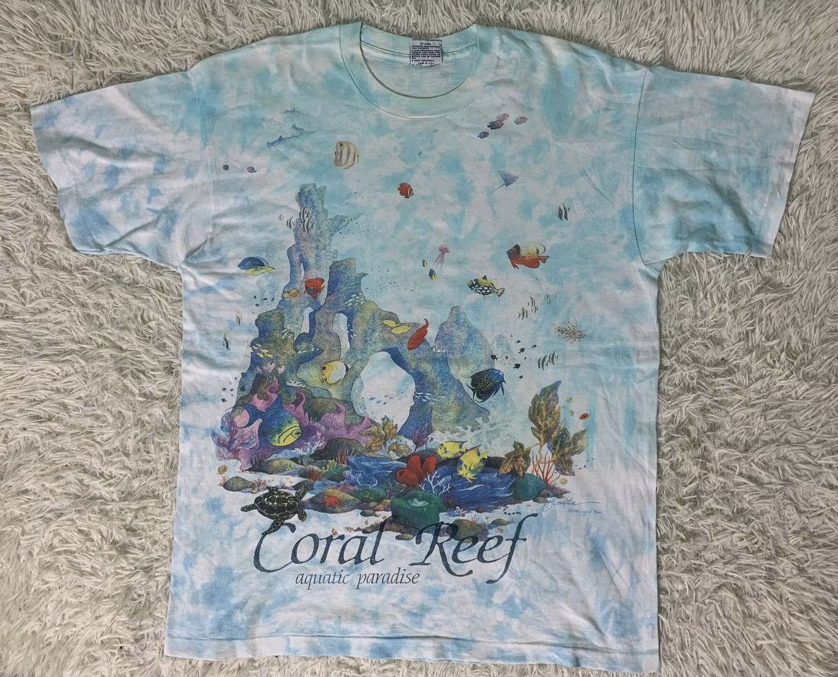 Liquid Blue Vintage Liquid Blue Coral Reef 1992 Size US XL / EU 56 / 4 - 1 Thumbnail