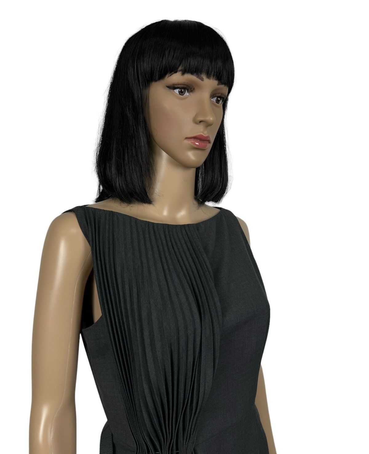 Valentino Valentino Belted Wool-Polyester Pleated Dress size 8 Size S / US 4 / IT 40 - 12 Thumbnail