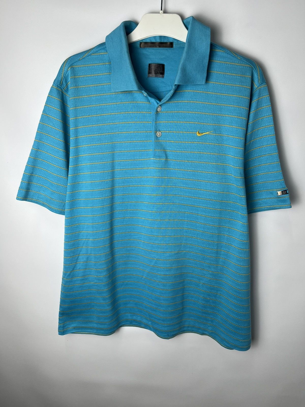 Nike 00’s Vintage Nike Tiger Woods Polo Shirt Tee Golf Tennis Size US M / EU 48-50 / 2 - 1 Thumbnail