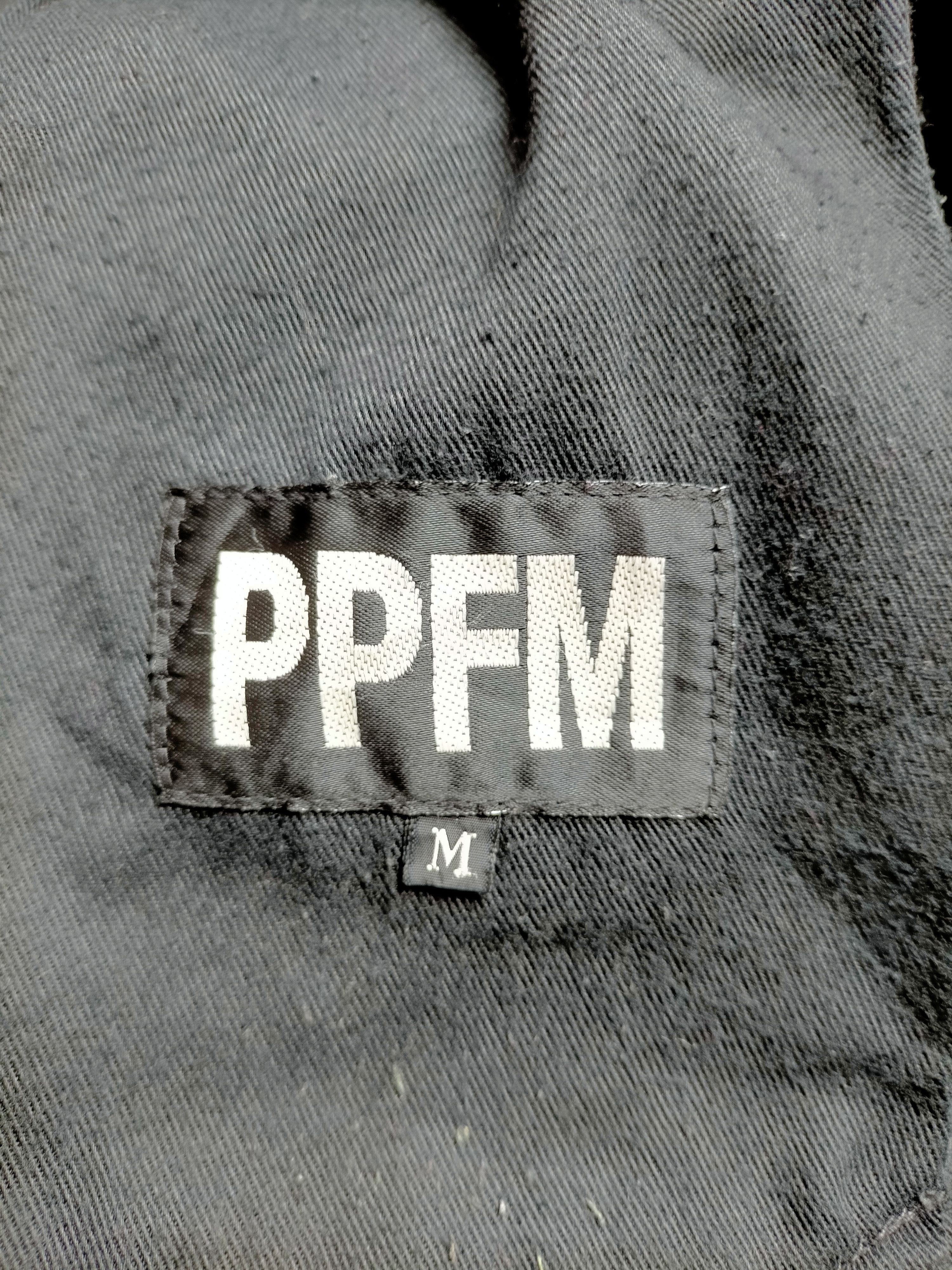 PPFM PPFM Made in Japan Black Trouser Pants Size US 32 / EU 48 - 14 Thumbnail