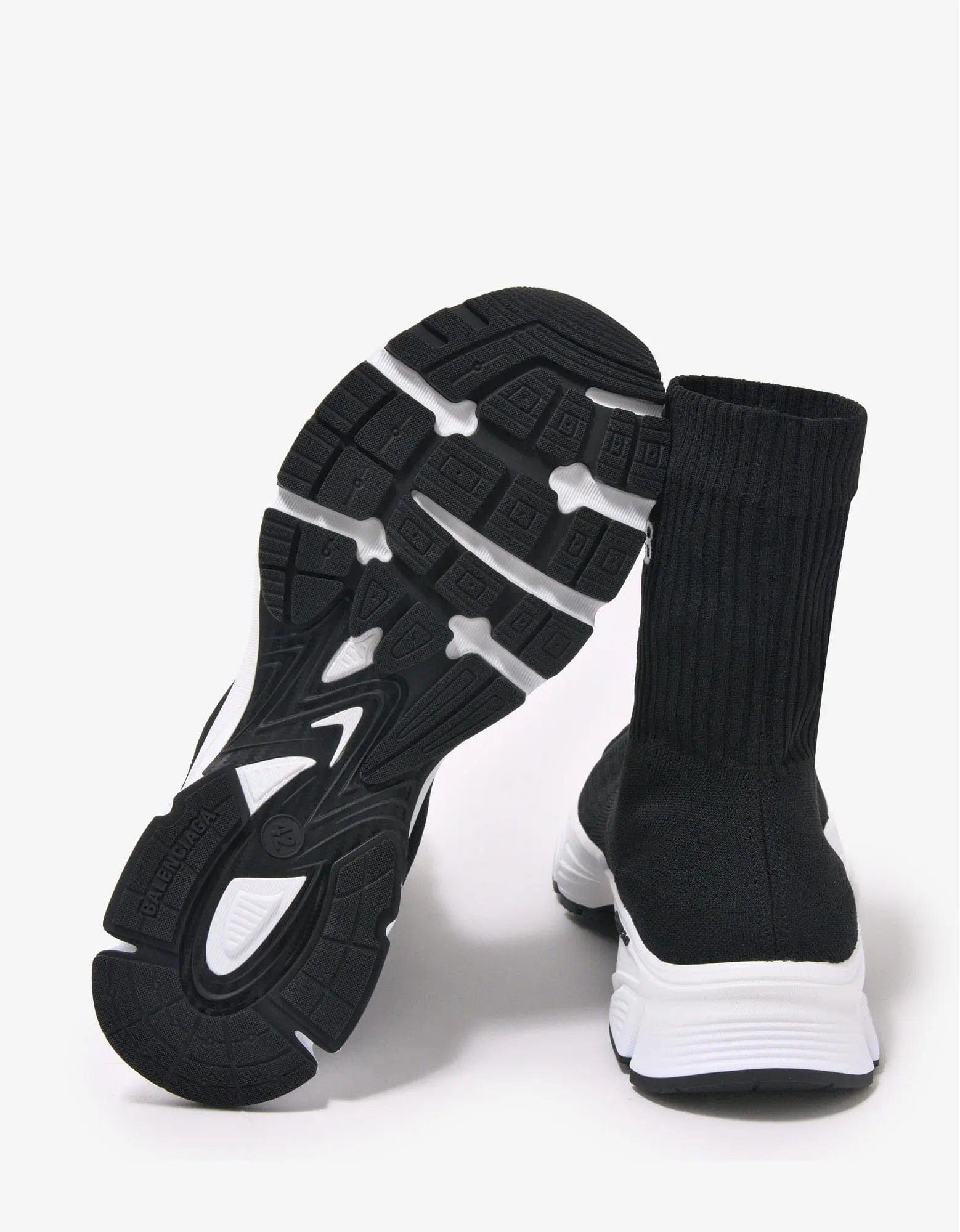 Balenciaga Balenciaga Black Speed 3.0 Trainers - SS21 Size US 9 / EU 42 - 3 Thumbnail