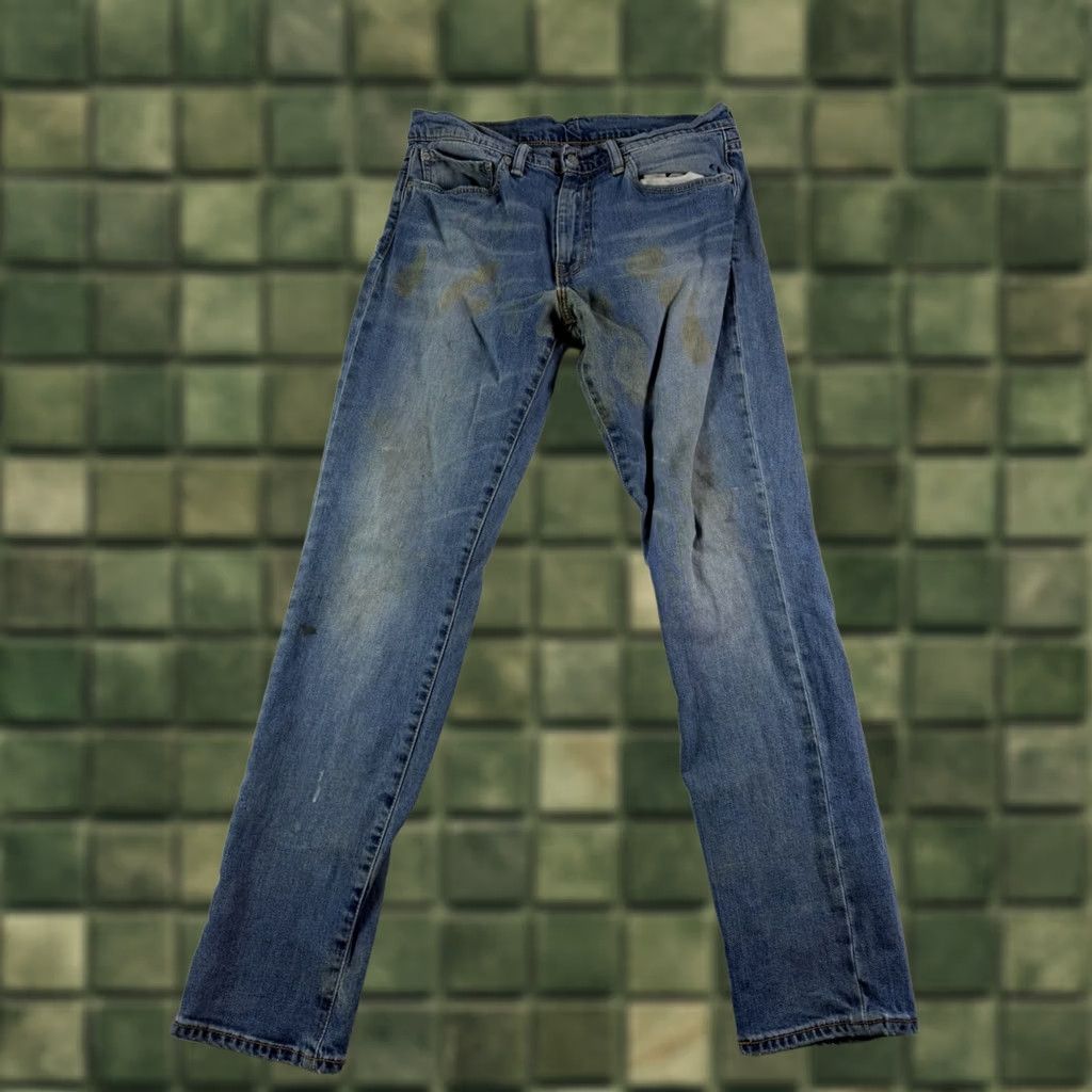 Levi's VINTAGE Levi’s 511 Jeans Men 34x32 Stretch Denim Distressed 5-Pocket City 90s Mens Size US 34 / EU 50 - 1 Thumbnail