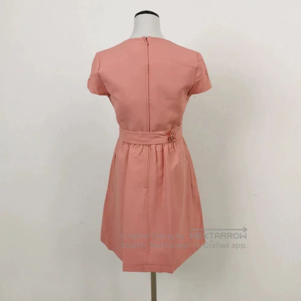 RED Valentino Red Valentino Solid Pink Round Neck Dress. Size M / US 6-8 / IT 42-44 - 2 Thumbnail