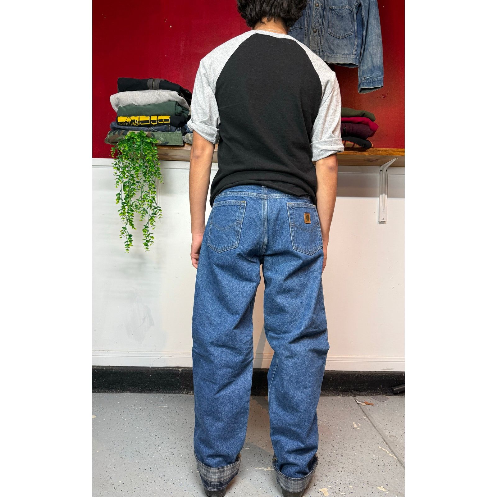 Carhartt Flannel linned Carhartt pants Size US 32 / EU 48 - 1 Thumbnail