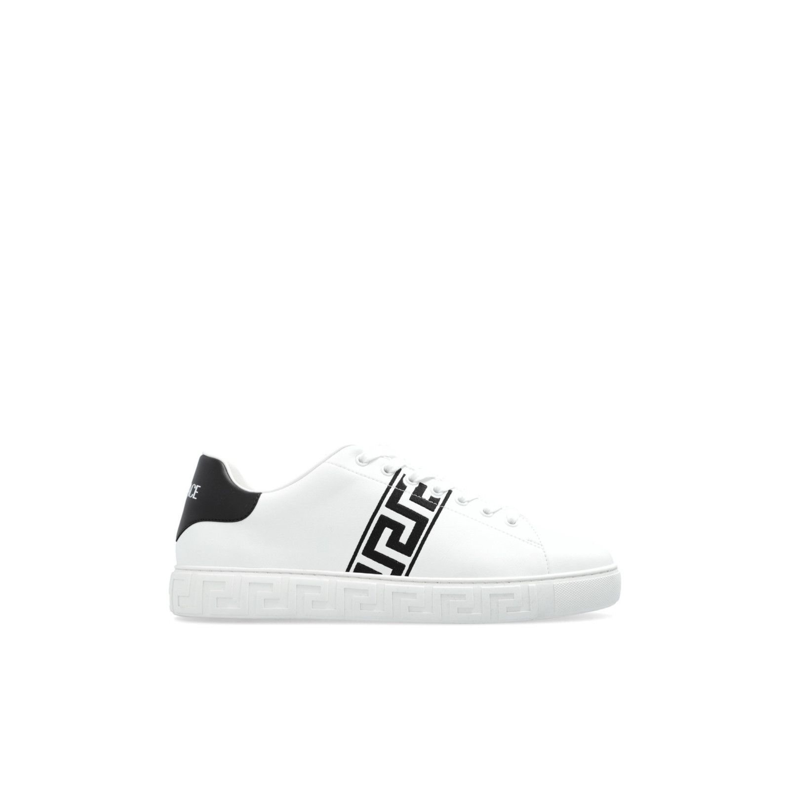 VERSACE White Sneakers New And Authentic (Men's size:8;)