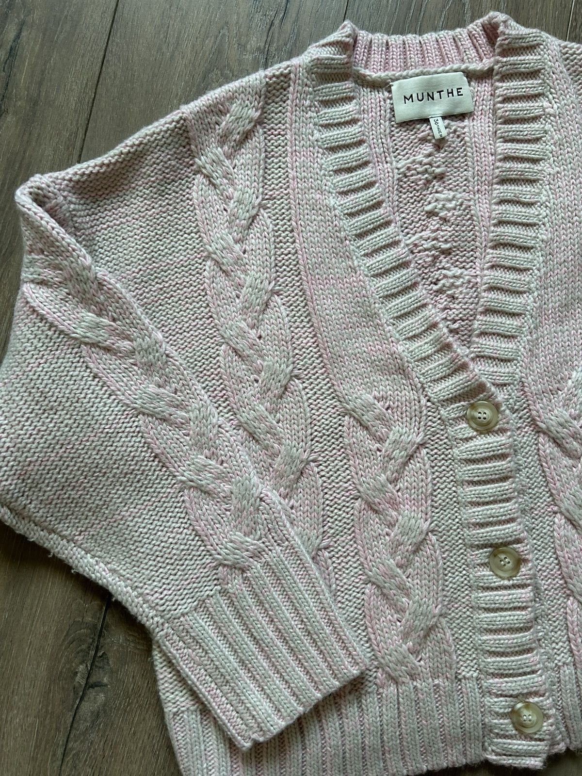 MUNTHE Munthe wool cardigan pink S Size S / US 4 / IT 40 - 5 Thumbnail