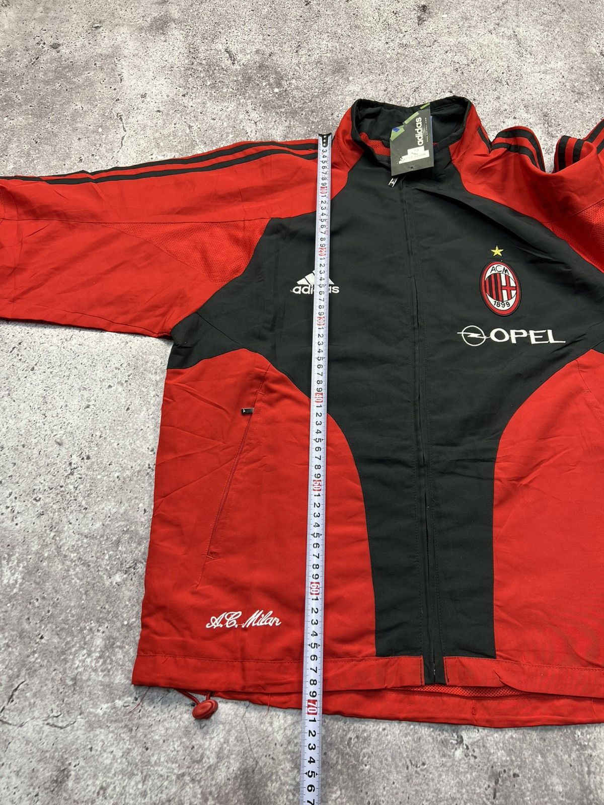 Adidas Adidas 2006 AC Milan Blokecore Tracksuit Jacket Pants Size US M / EU 48-50 / 2 - 25 Thumbnail