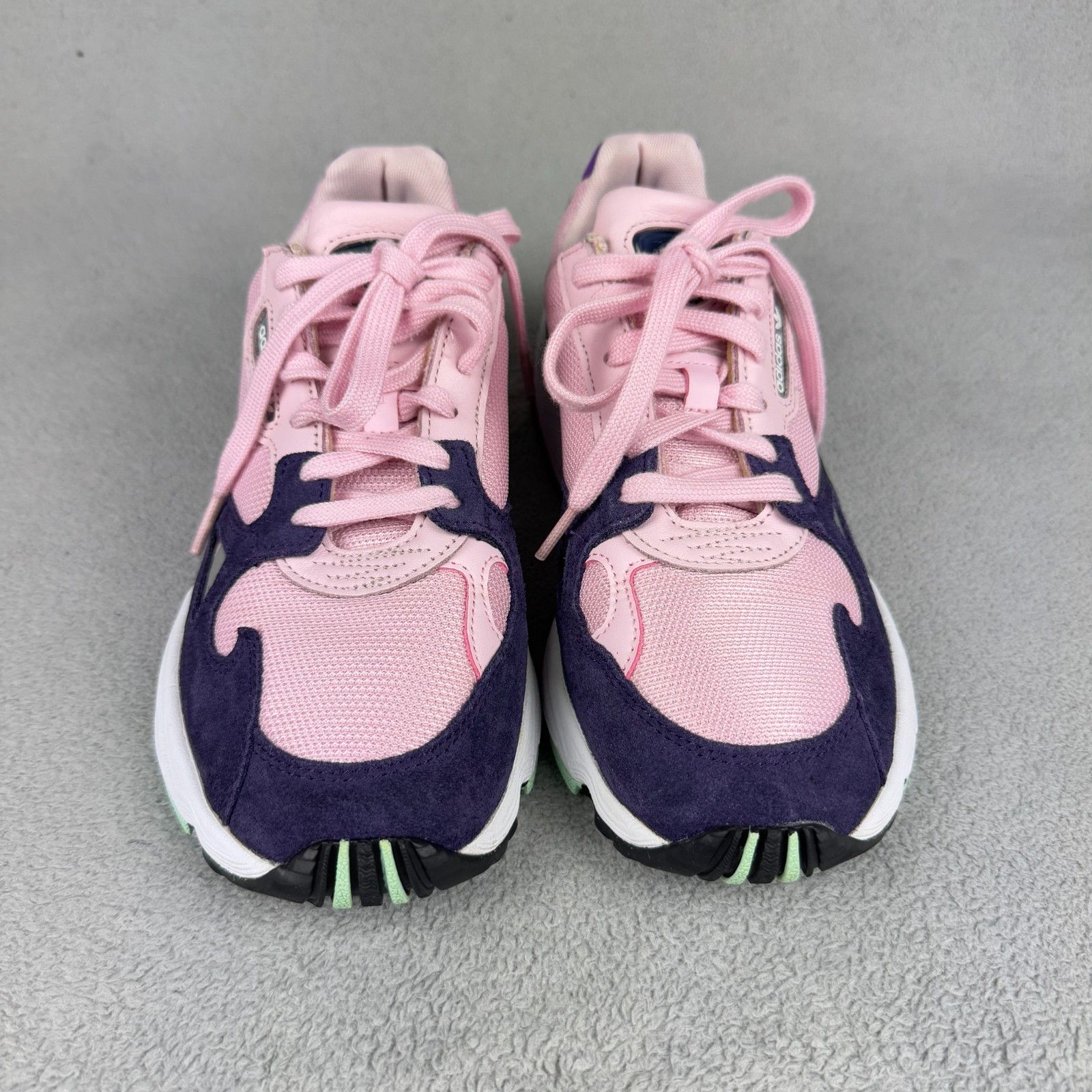 Adidas Adidas Falcon Pink Purple Navy Chunky Dad Sneaker Size US 8 / IT 38 - 7 Thumbnail