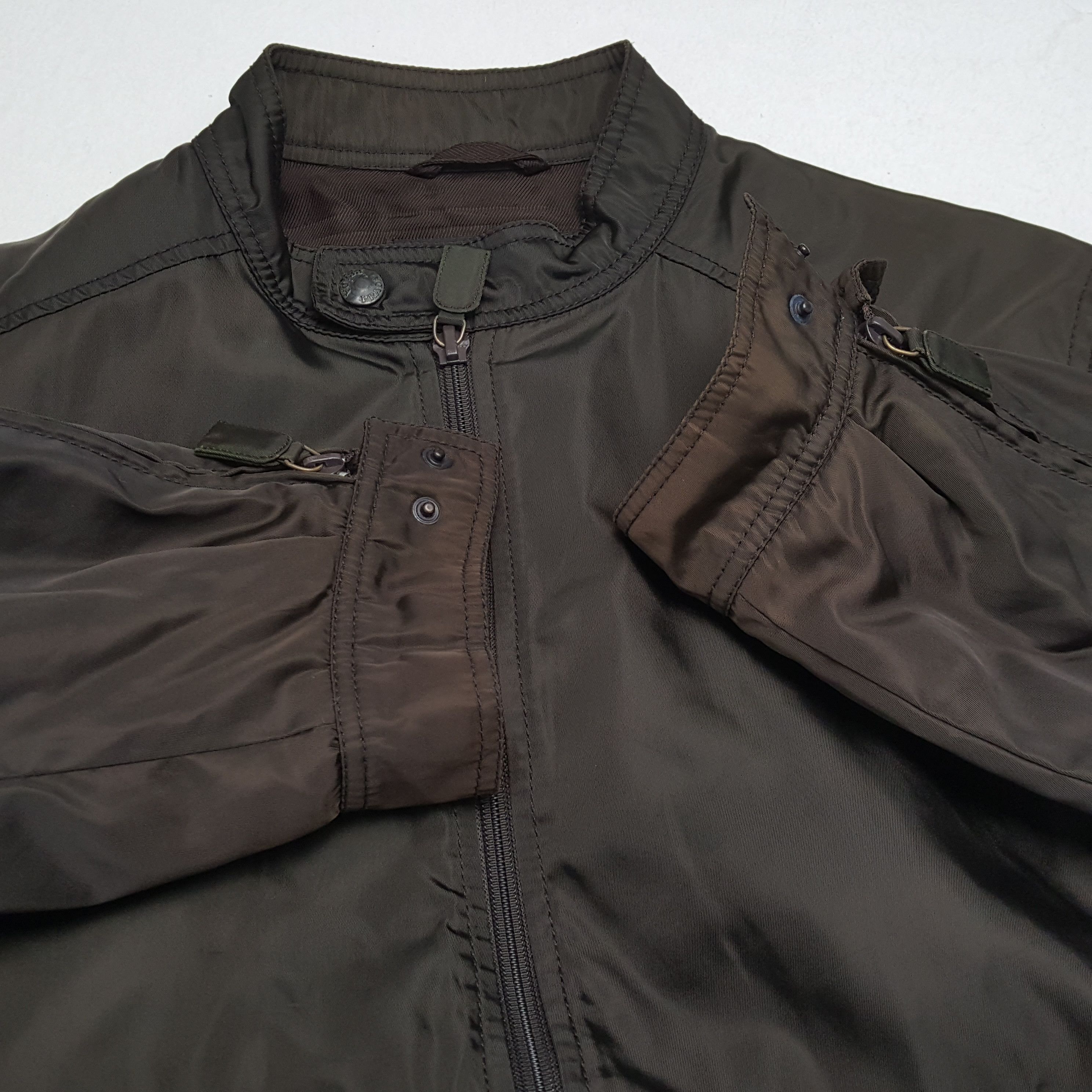 Prada × Vintage Vintage PRADA Italian Fashion Brand Bombers Jacket Size US L / EU 52-54 / 3 - 10 Thumbnail
