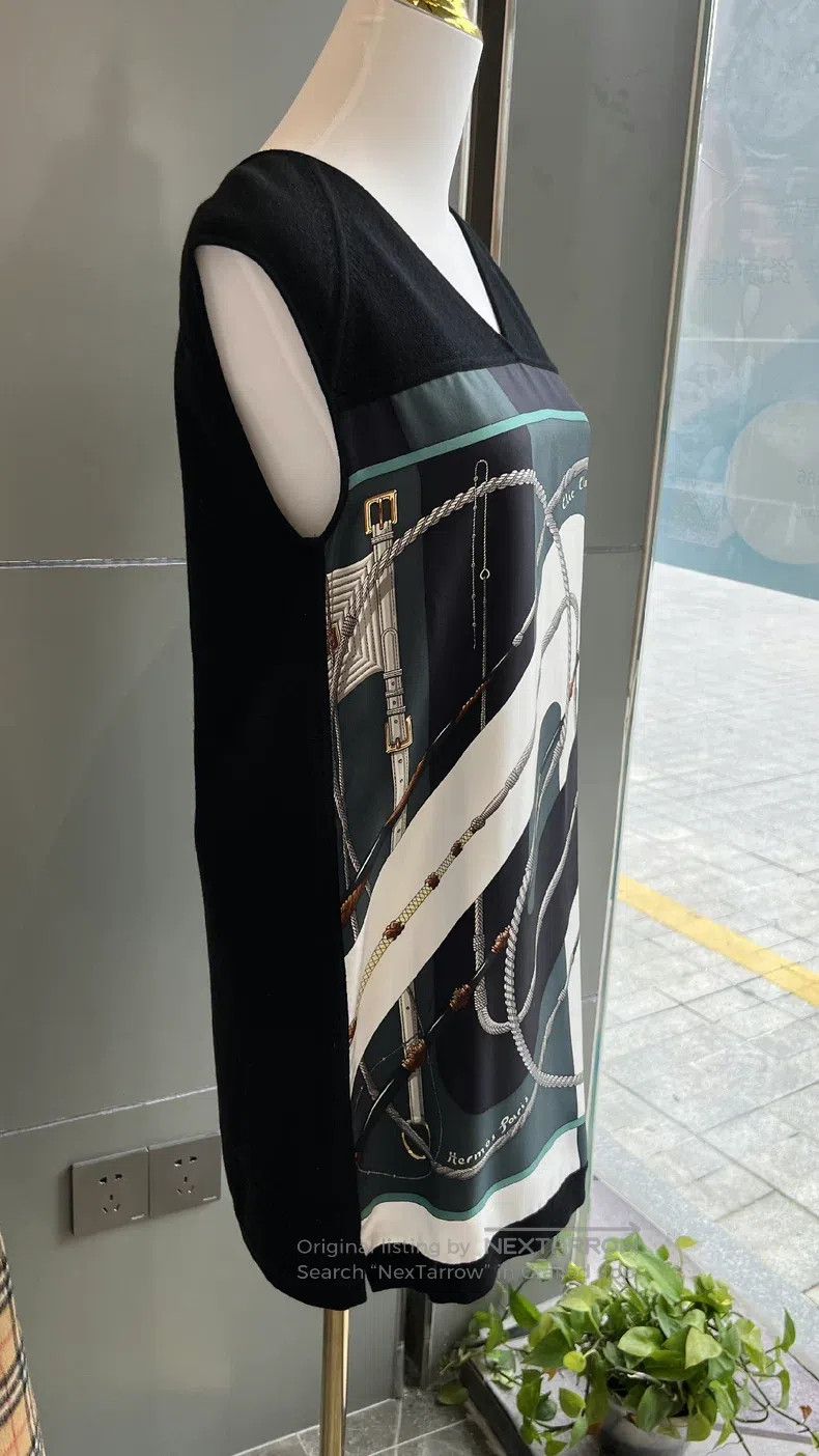 Hermes Hermes Silk Sleeveless Dress Size XS / US 0-2 / IT 36-38 - 2 Thumbnail