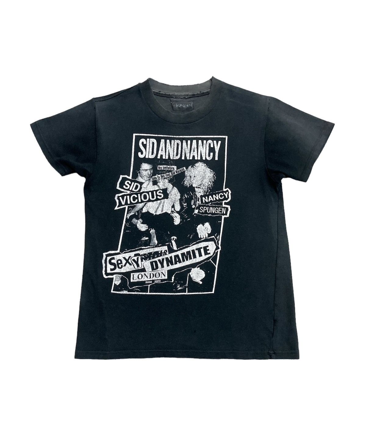 Band Tees Vintage Distressed Sid And Nancy by Sexy Dynamite Size US XS / EU 42 / 0 - 1 Thumbnail