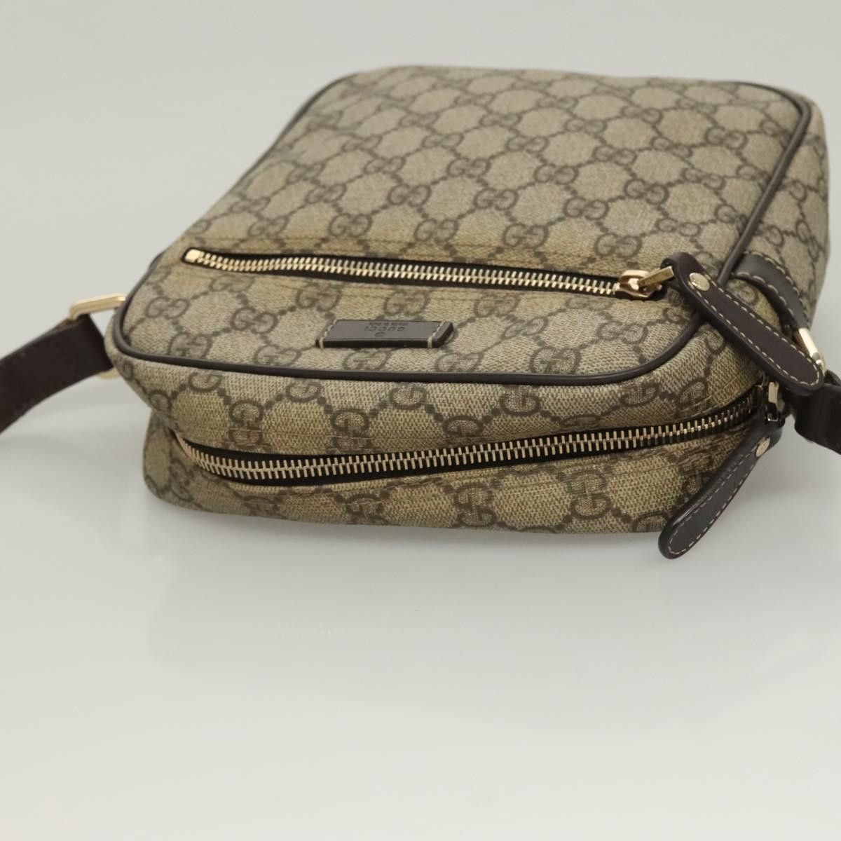 Gucci GUCCI GG Supreme Shoulder Bag Pvc Beige Gold Size ONE SIZE - 6 Thumbnail