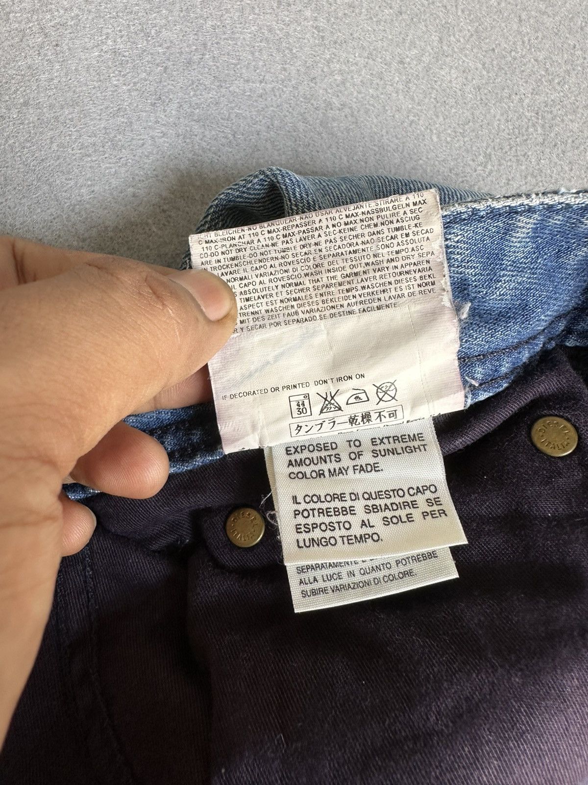 Diesel FLARE Diesel Distressed Denim Size US 32 / EU 48 - 23 Thumbnail