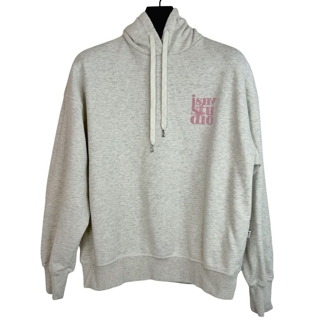 Other JSNY Women's White/Cream Cute Designer Graphic Logo Hoodie L Size L / US 10 / IT 46 - 2 Thumbnail