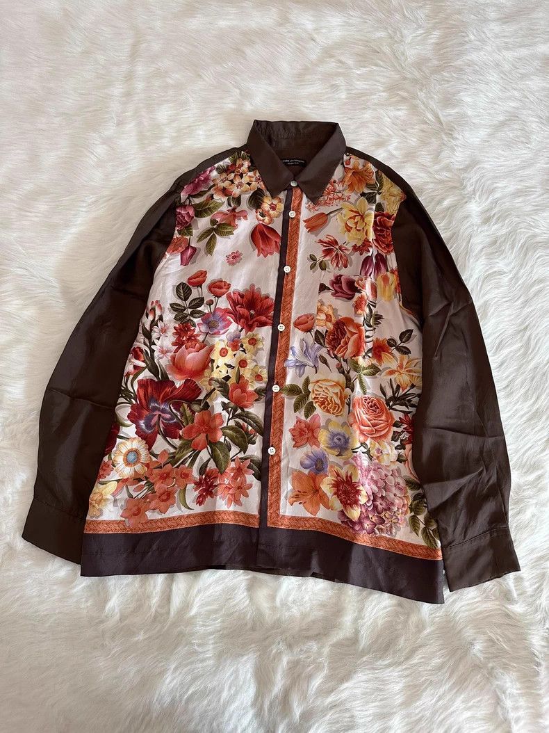 Comme des Garcons Comme des Garçons Silk Print Shirt Size US L / EU 52-54 / 3 - 1 Thumbnail