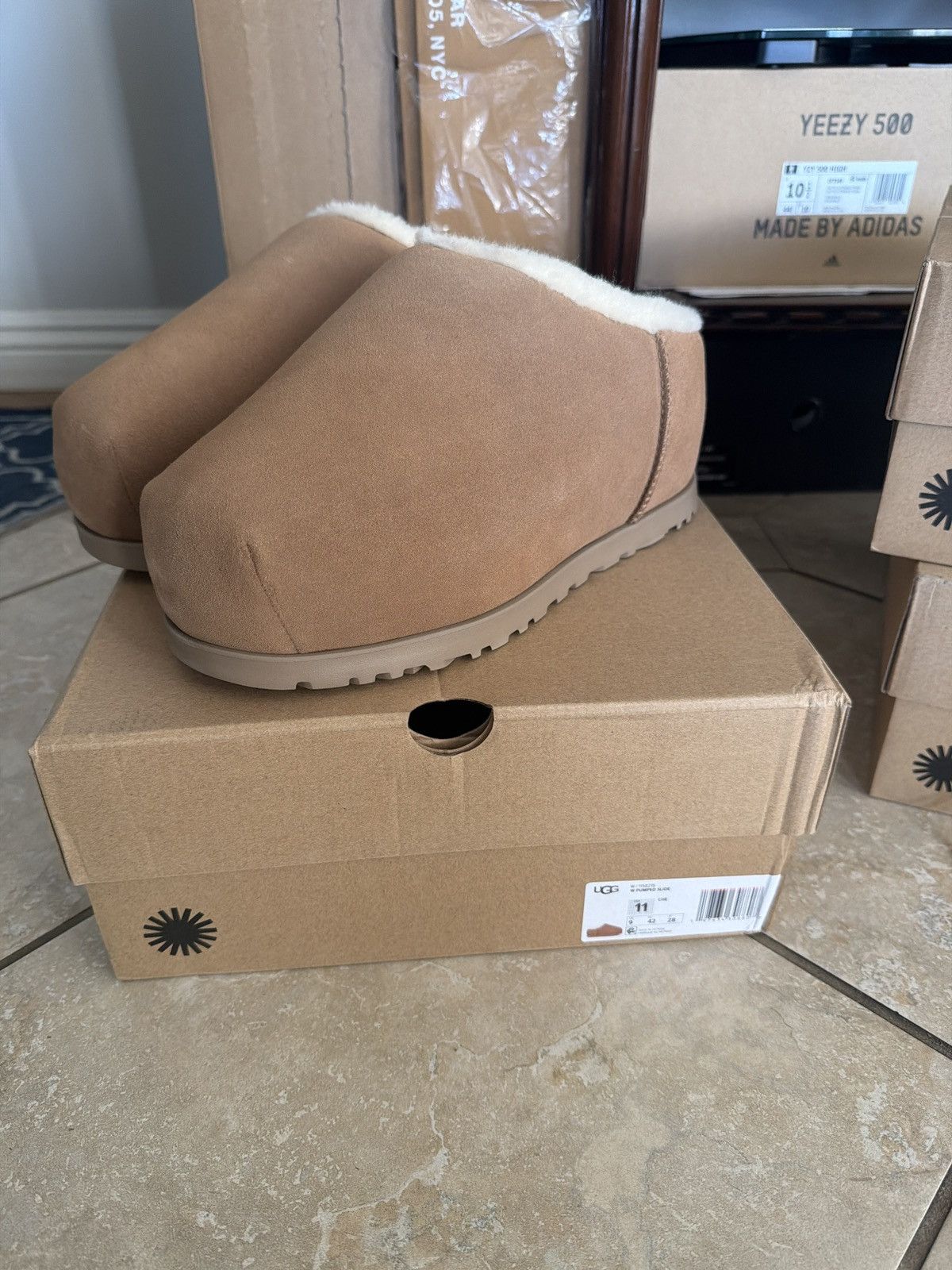 Ugg Ugg pumped slide chestnut w 11 Size US 11 / IT 41 - 1 Thumbnail