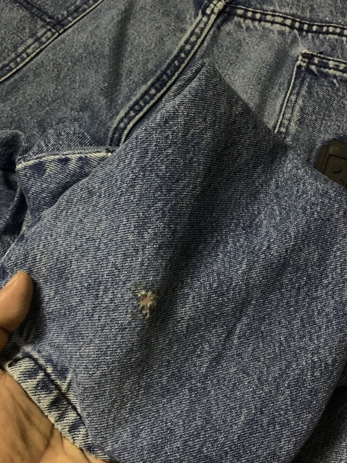 Hugo Boss Vintage 90s Boss Baggy Hip Hop Denim Jeans Pants Size US 31 - 24 Thumbnail