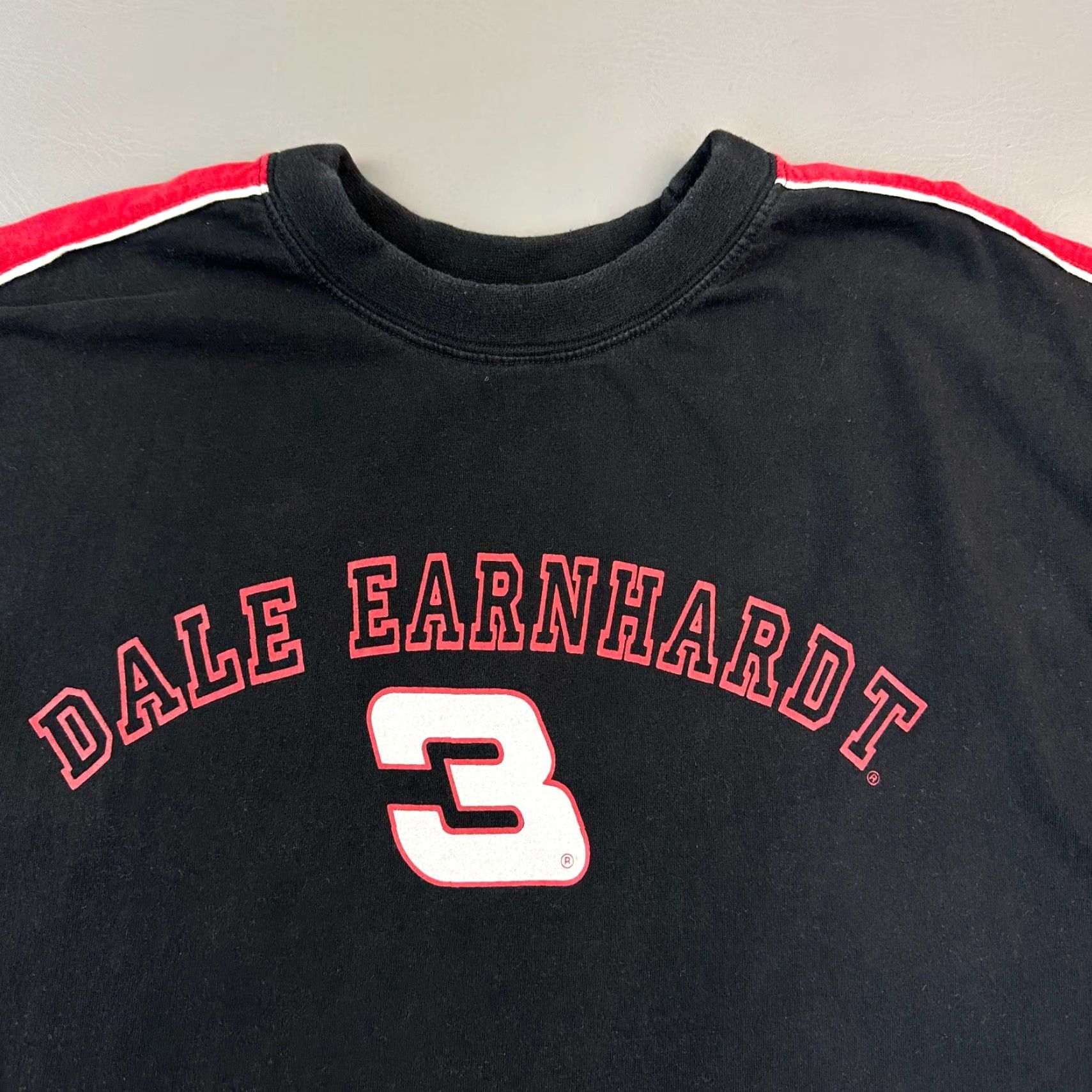 NASCAR VINTAGE NASCAR Shirt Mens XL Black Dale Earnhardt Senior #3 Long Sleeve Y2K Size US XL / EU 56 / 4 - 3 Thumbnail