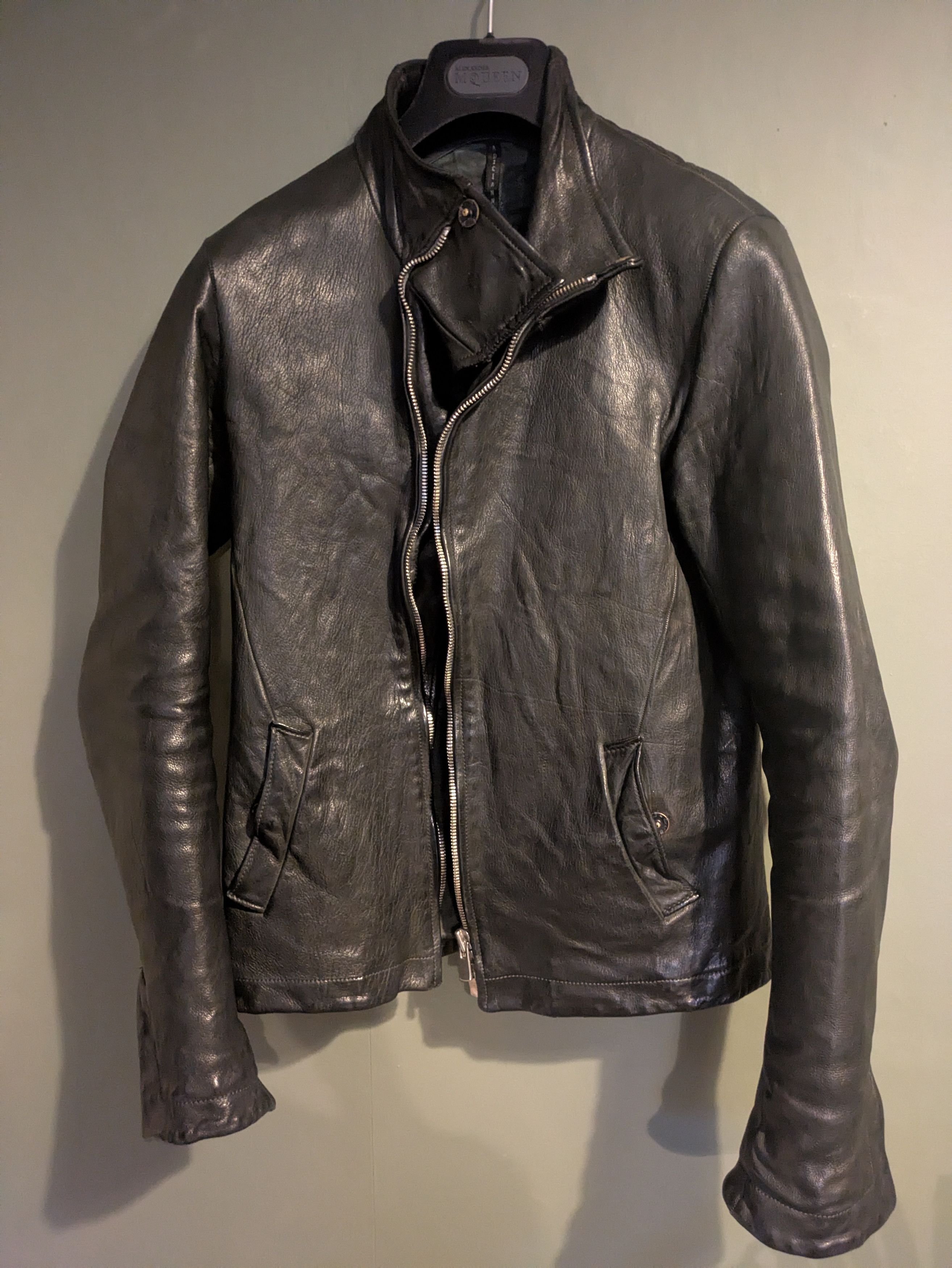 A1923 Horse Leather High Neck Jacket Size US M / EU 48-50 / 2 - 1 Thumbnail