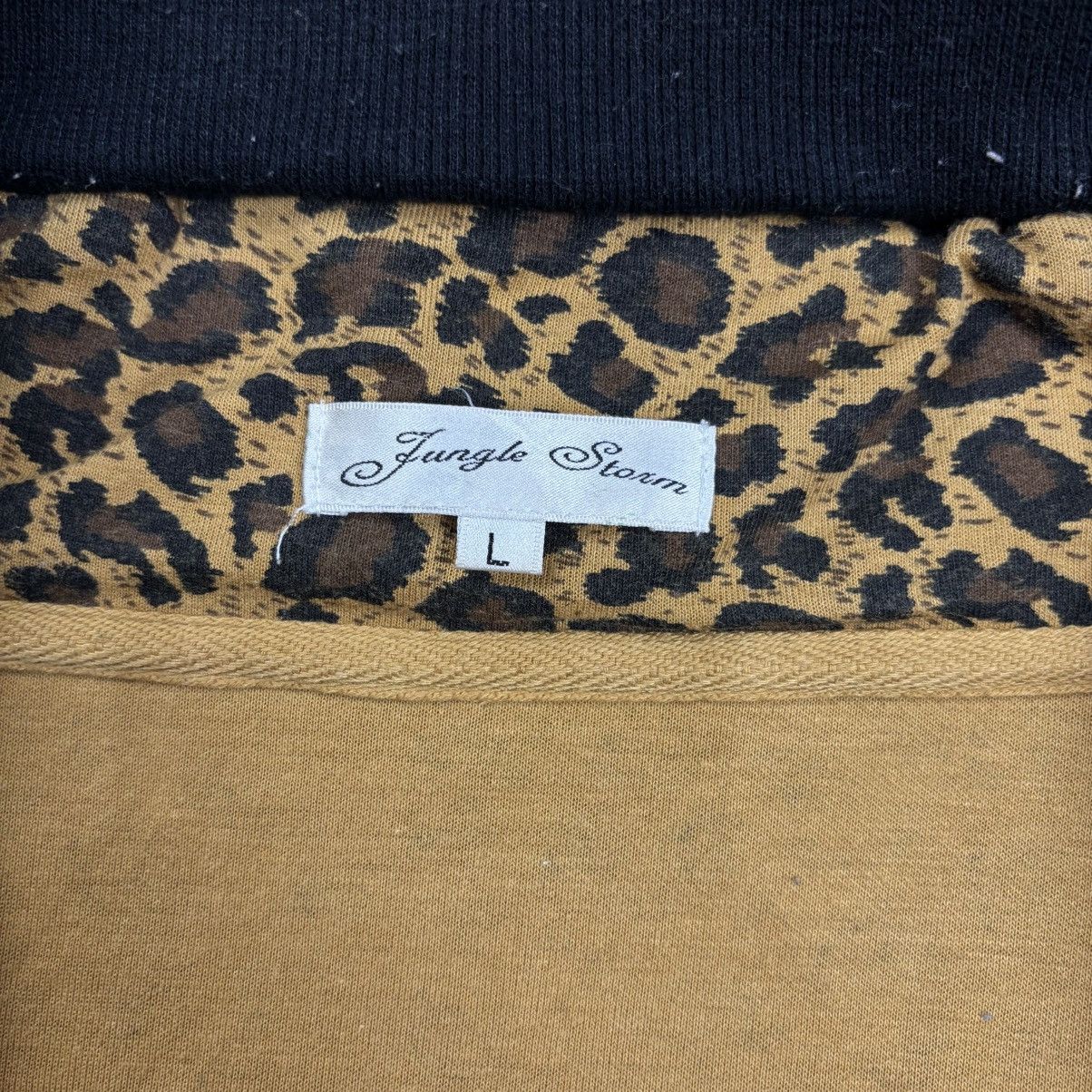 Hysteric Glamour 2000s Jungle Storm - Gyaru Style Leopard Bono Jacket Size US M / EU 48-50 / 2 - 8 Thumbnail
