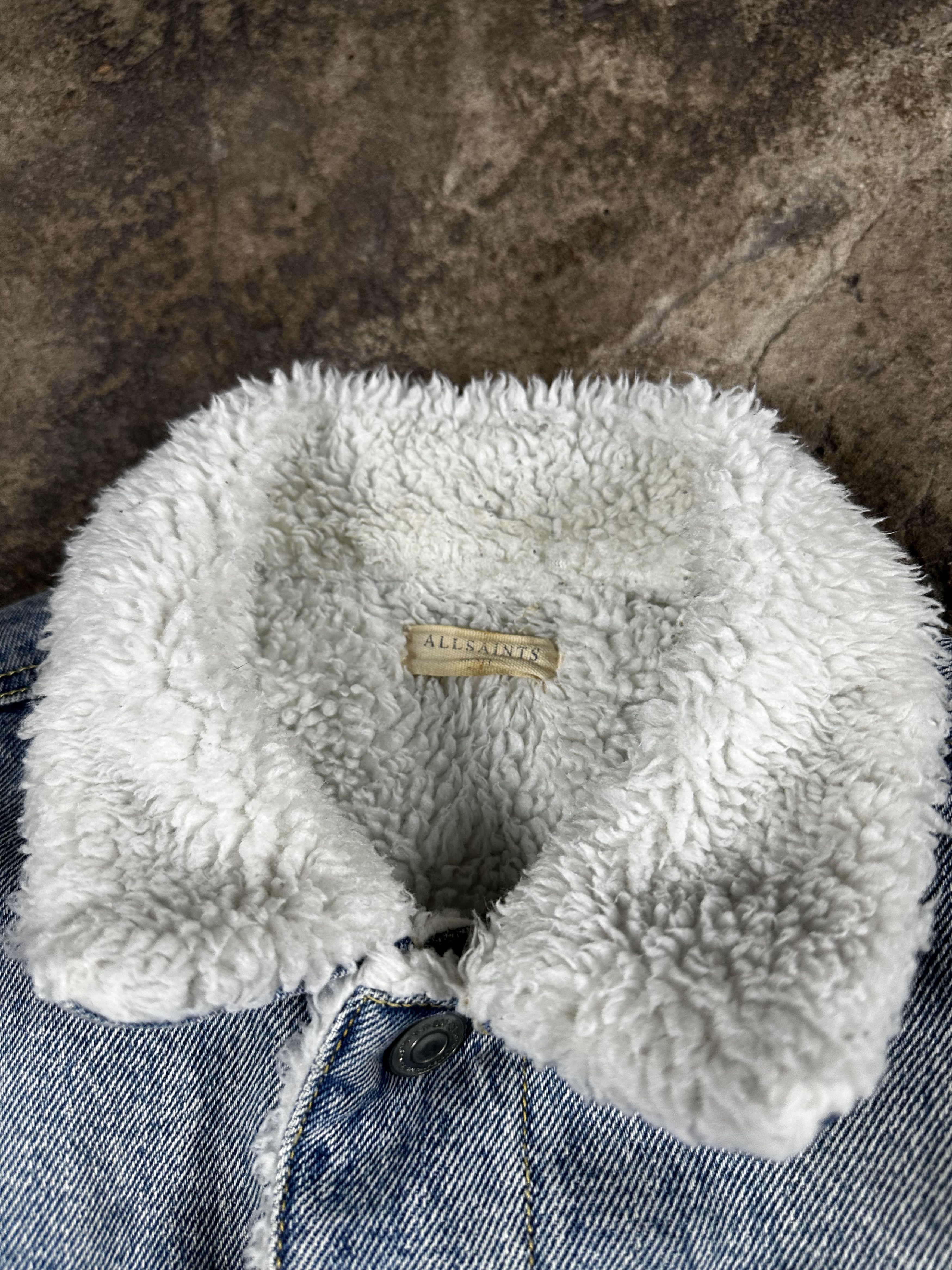 Allsaints Allsaints Sherpa Denim Jacket Size US S / EU 44-46 / 1 - 6 Thumbnail