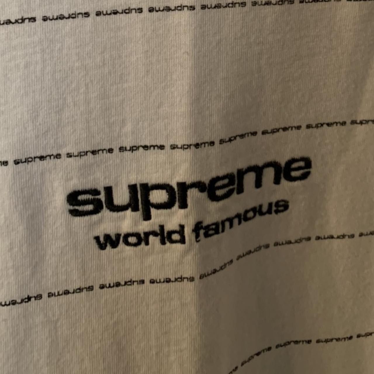 Supreme Supreme 2017 Logo Stripe Long Sleeve Size US M / EU 48-50 / 2 - 5 Thumbnail