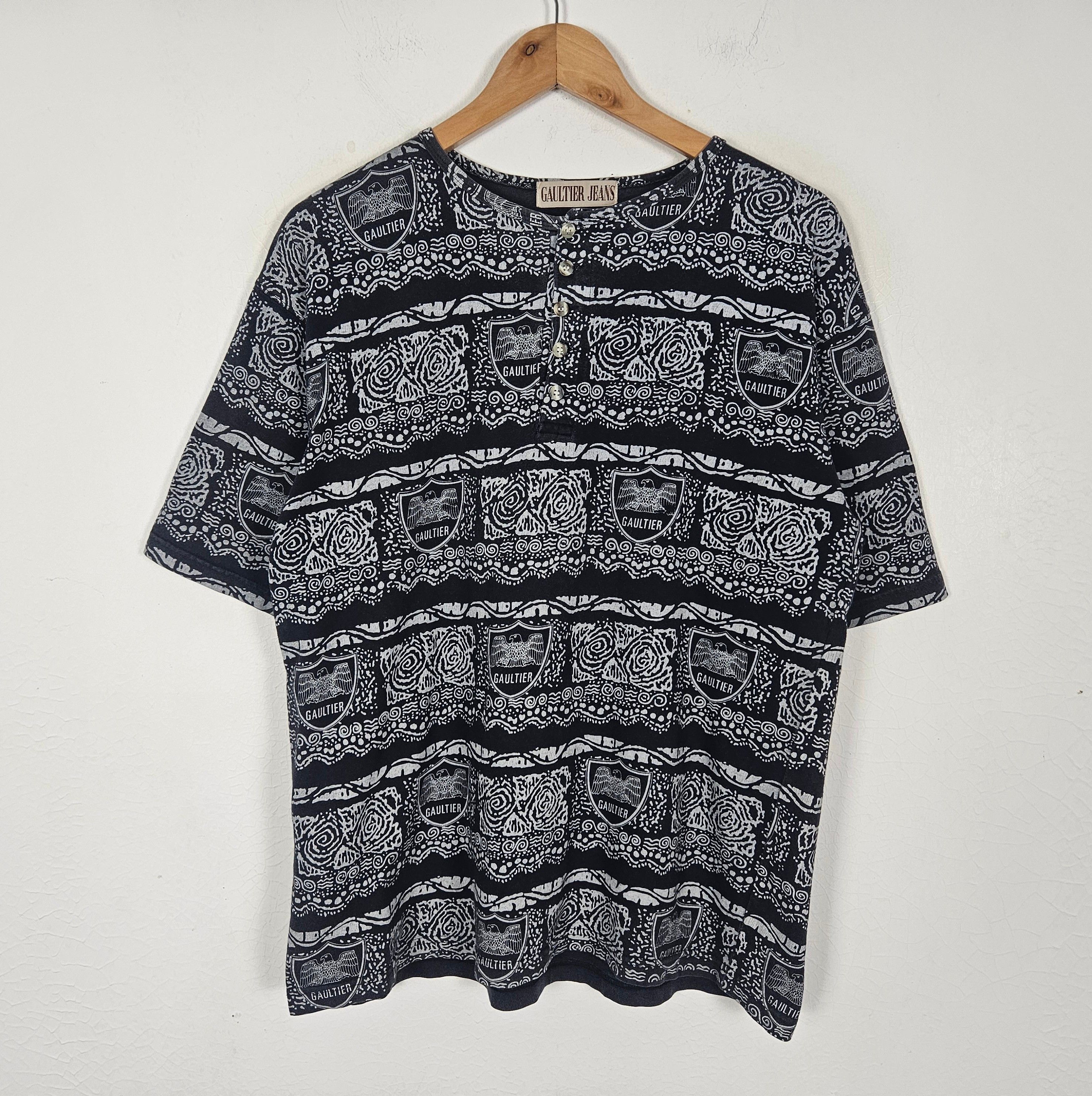 Jean Paul Gaultier Jean Paul Gaultier Jeans JPG Aztec Navajo Shirt Size US L / EU 52-54 / 3 - 2 Thumbnail