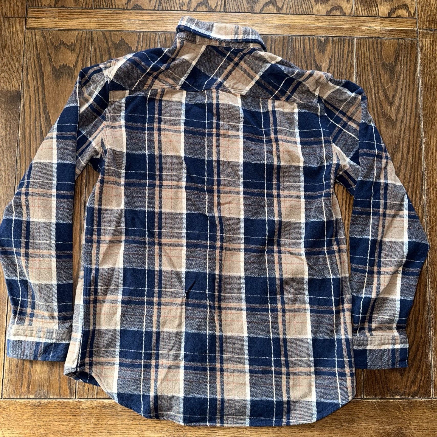 Brixton Brixton Coors Banquet Plaid Flannel Button-Up Shirt Men XL Blue Long Sleeve Regular Fit Button-Down Pockets Casual Workwear Combo Size US XL / EU 56 / 4 - 5 Thumbnail