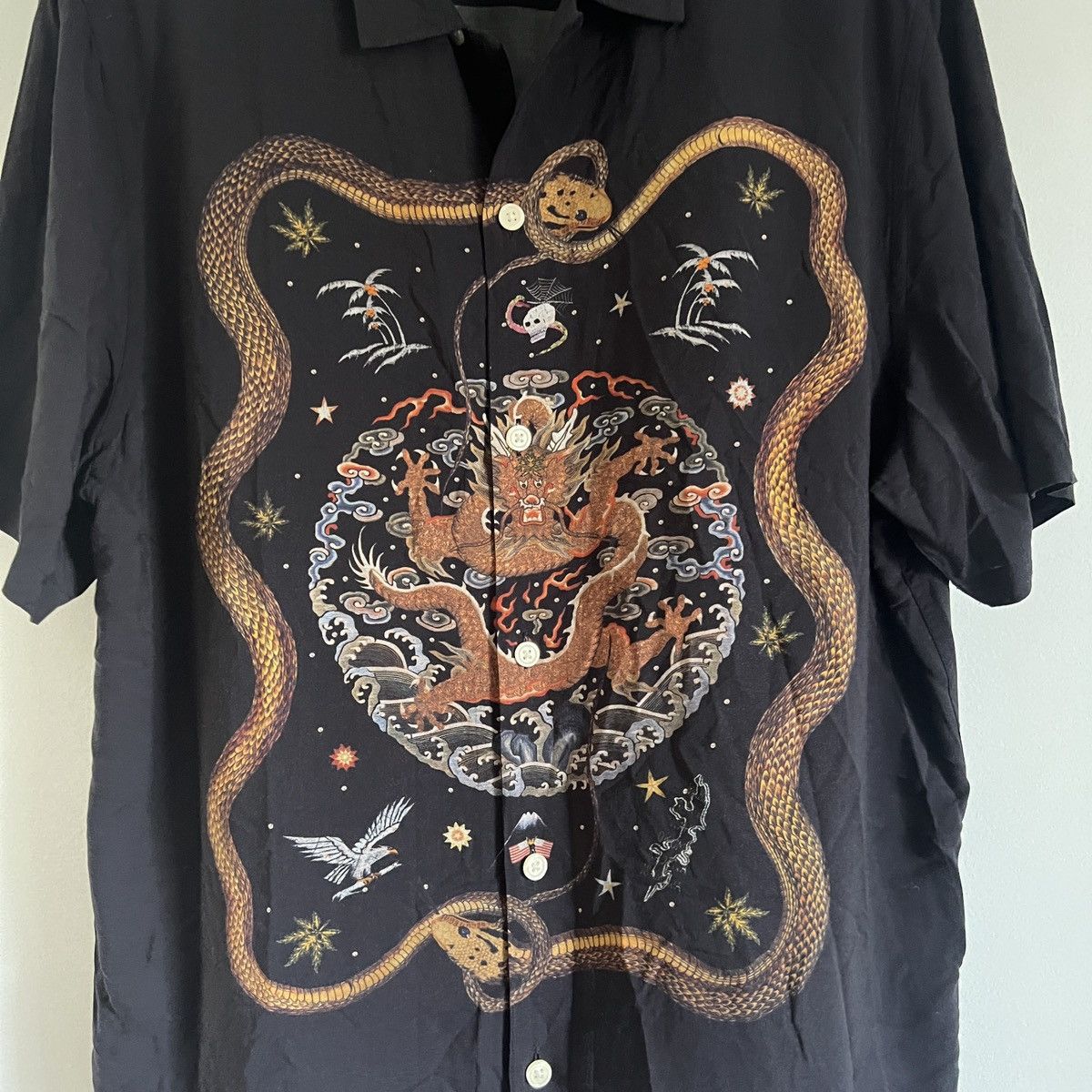 Allsaints Psychadelia Shirt Light Button Up Size US S / EU 44-46 / 1 - 4 Thumbnail