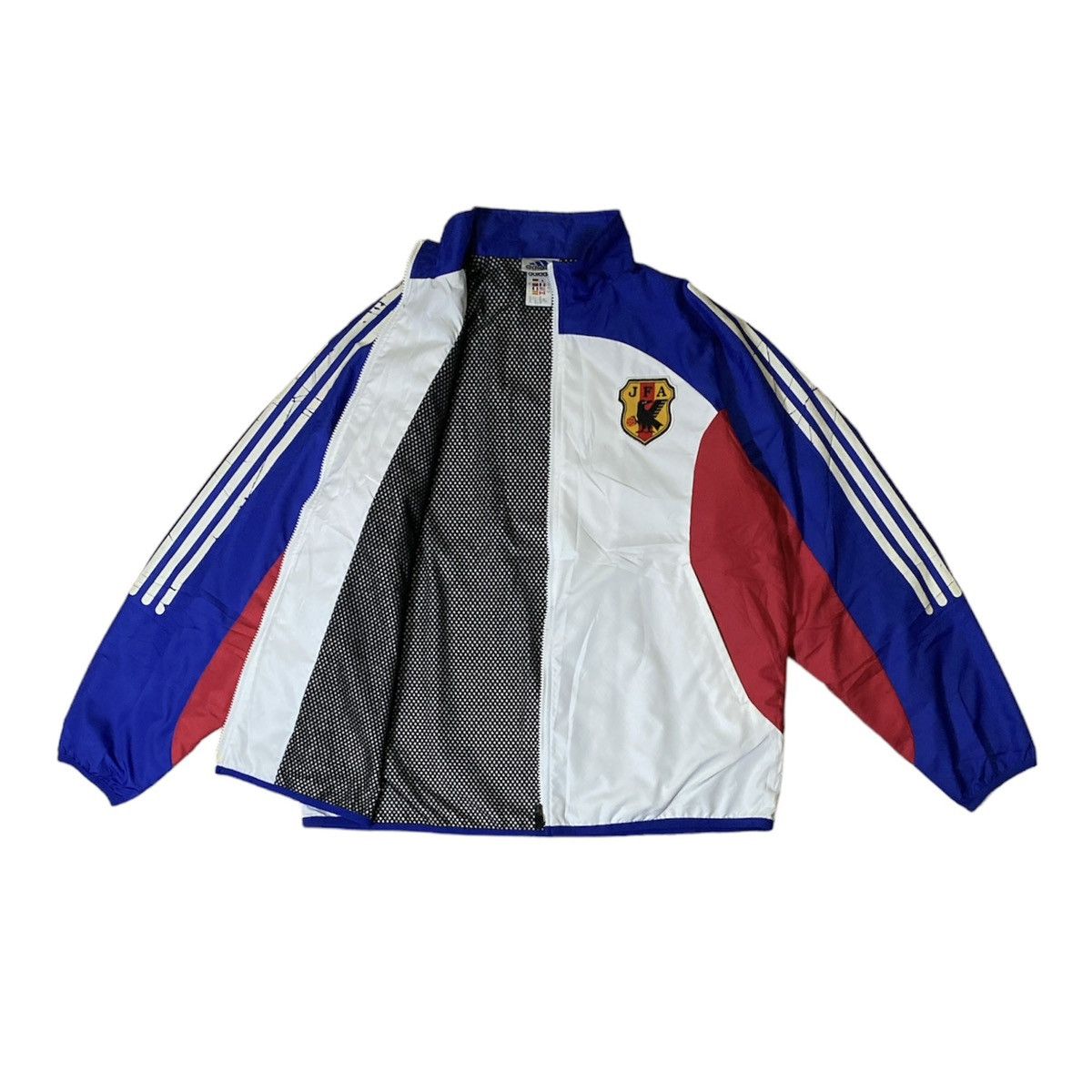 Adidas 2002 Adidas Japan JFA Track Jacket Size US M / EU 48-50 / 2 - 7 Thumbnail
