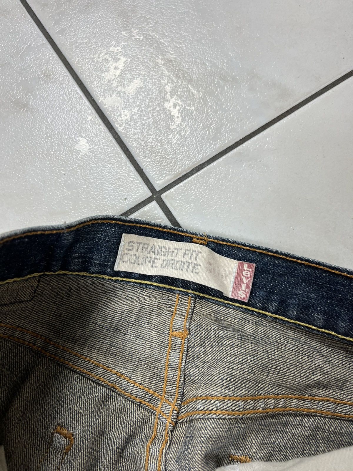 Levi's × Vintage Vintage 90s Levi’s 505 jeans denim coupe droite straight fit Size US 30 / EU 46 - 19 Thumbnail