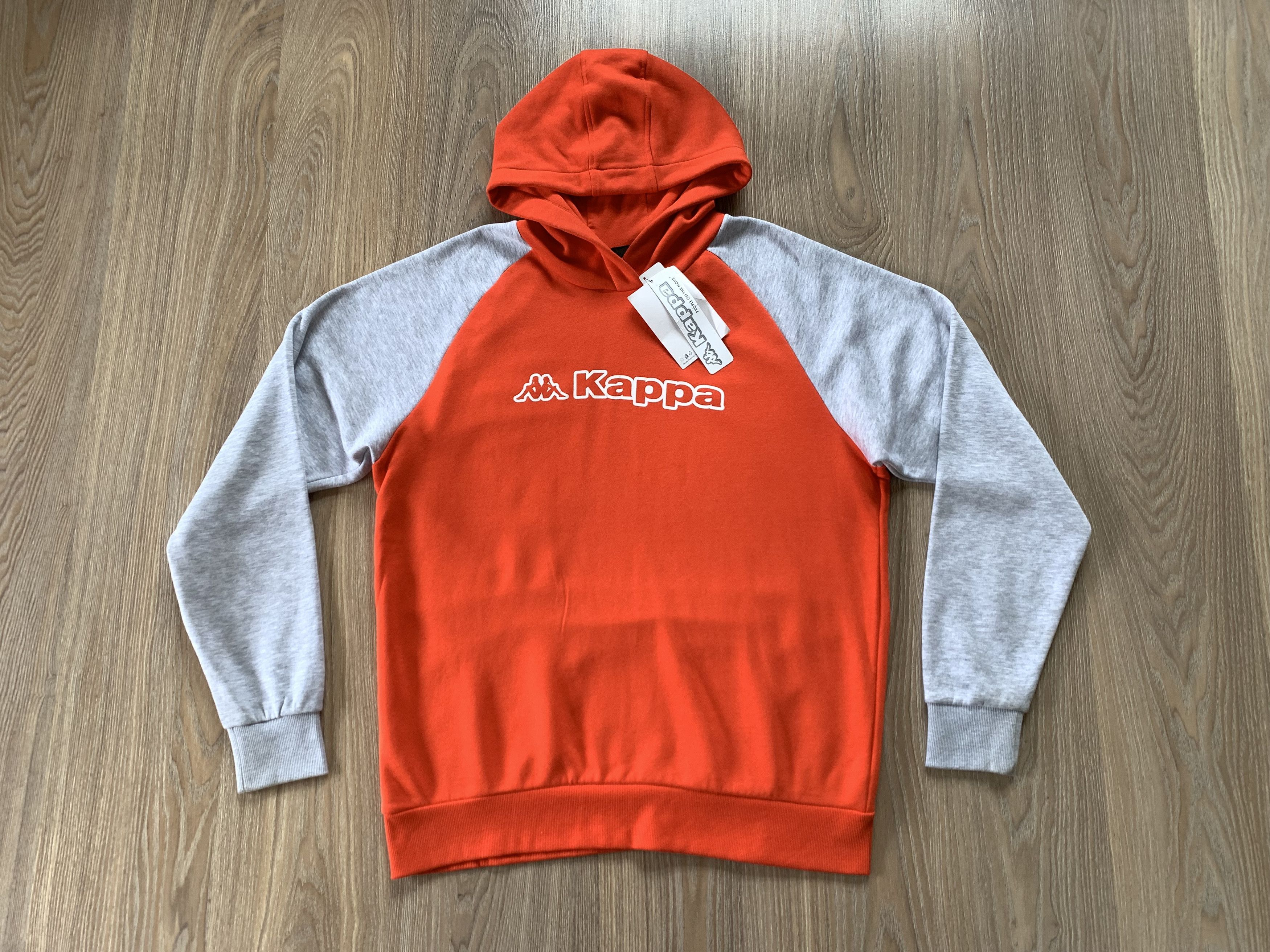 Kappa Kappa New Orange Cotton Hoodie Size US XL / EU 56 / 4 - 2 Thumbnail