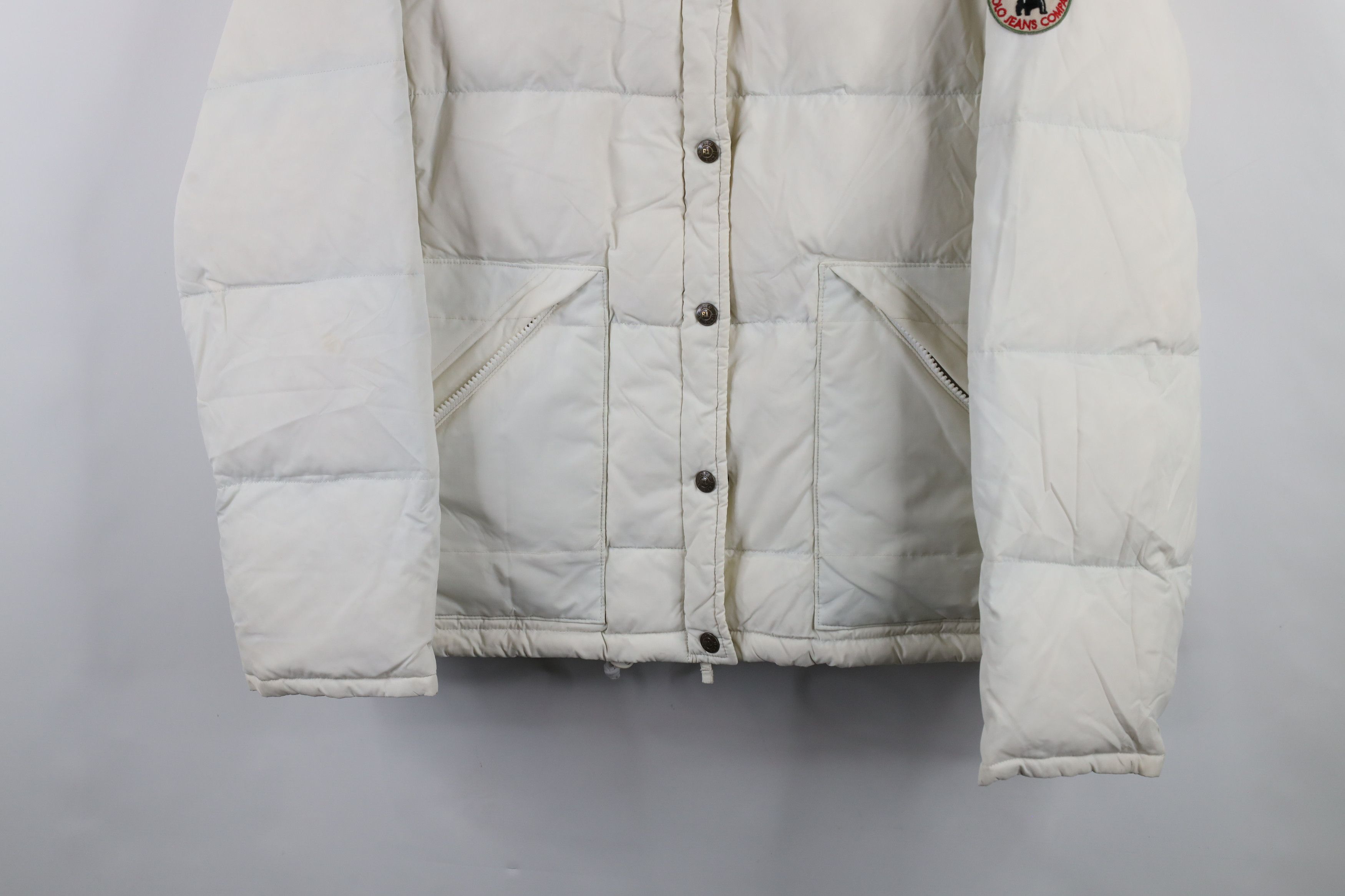 Ralph Lauren × Vintage Vintage 90s Y2K Ralph Lauren Bear Patch Down Puffer Jacket Size L / US 10 / IT 46 - 3 Thumbnail