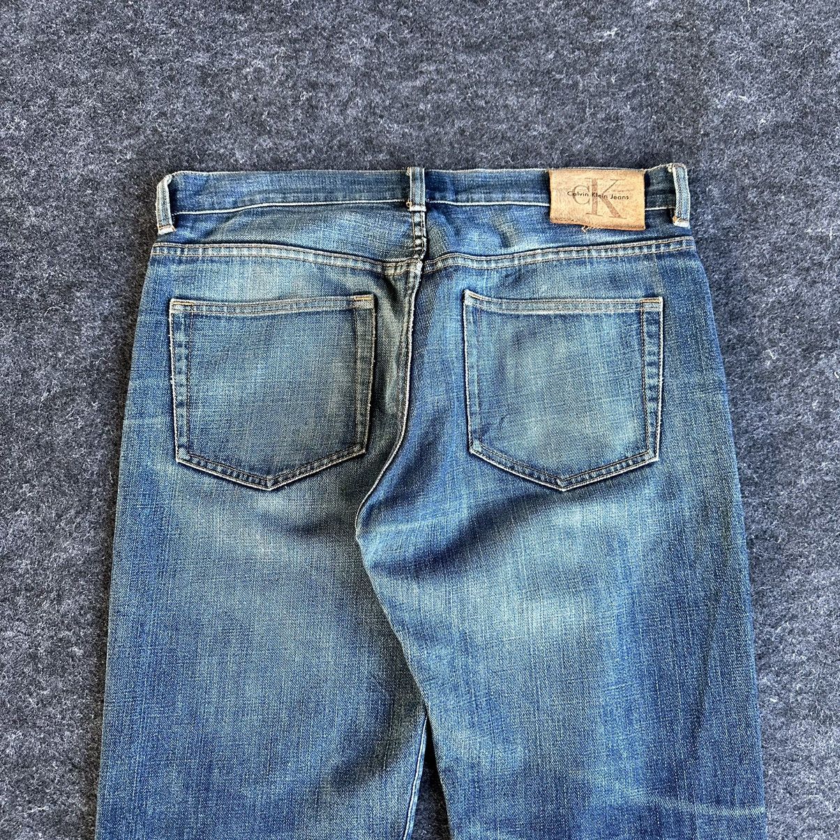 Calvin Klein Calvin Klein Italy Destroyed Faded Denim 34x30 D587 Size US 34 / EU 50 - 8 Thumbnail