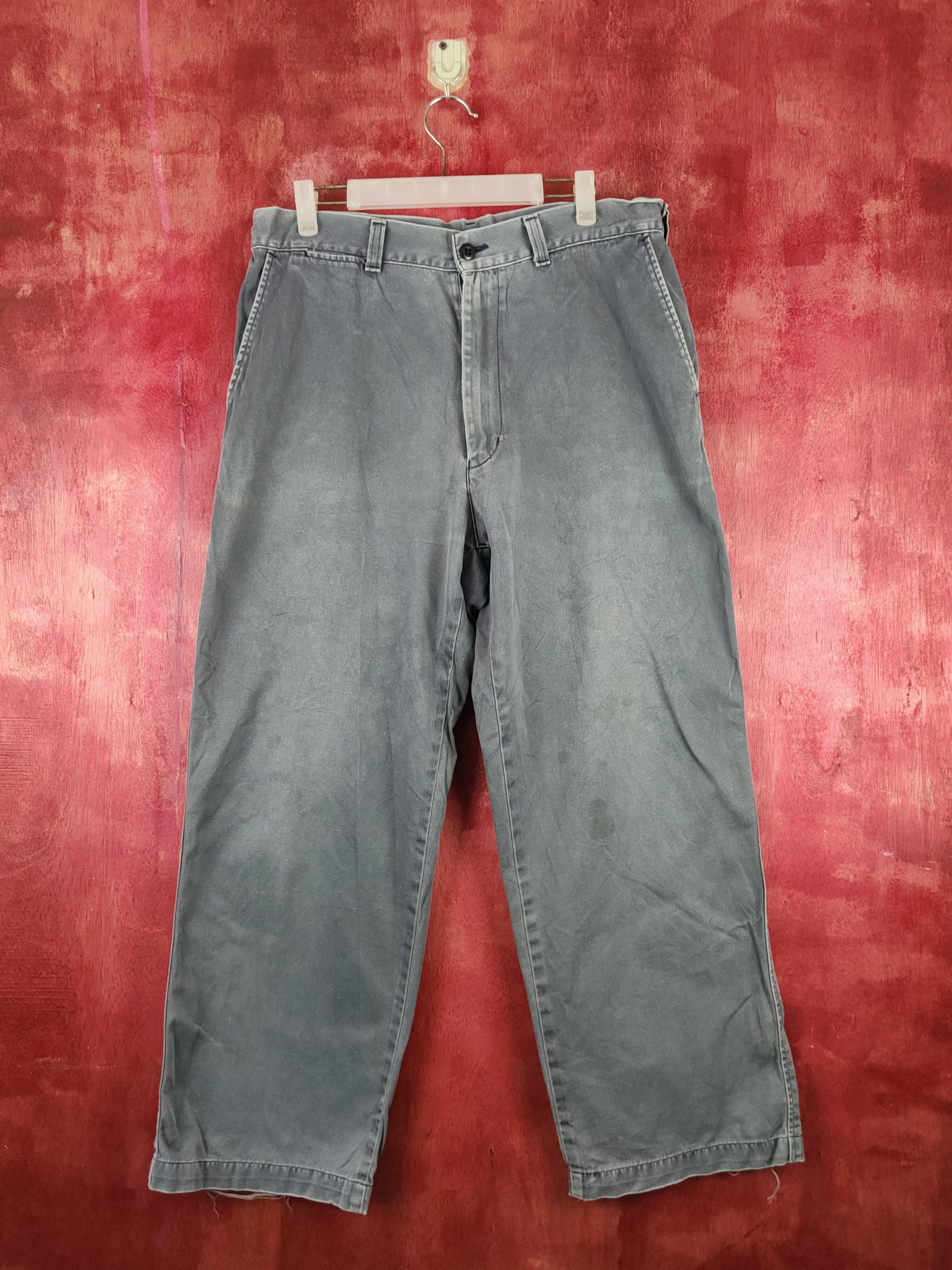 Edwin Edwin Blue Faded vintage cargo Casual Pants #S1718 Size US 34 / EU 50 - 1 Thumbnail