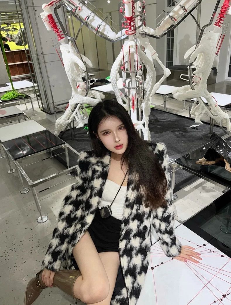 Saint Laurent Paris Saint Laurent Paris 14fw Thousand Bird Grid Coat-2506 Size US XS / EU 42 / 0 - 9 Thumbnail
