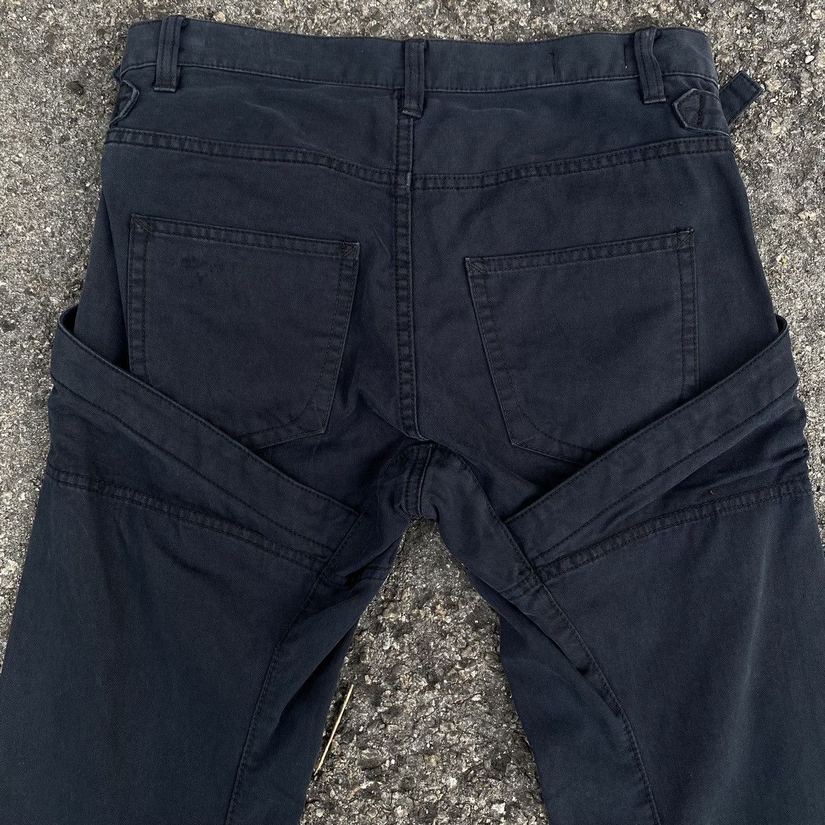 Balenciaga × Final Home × Vintage Final Home Survival Bondage Black Pants Size US 31 - 6 Thumbnail