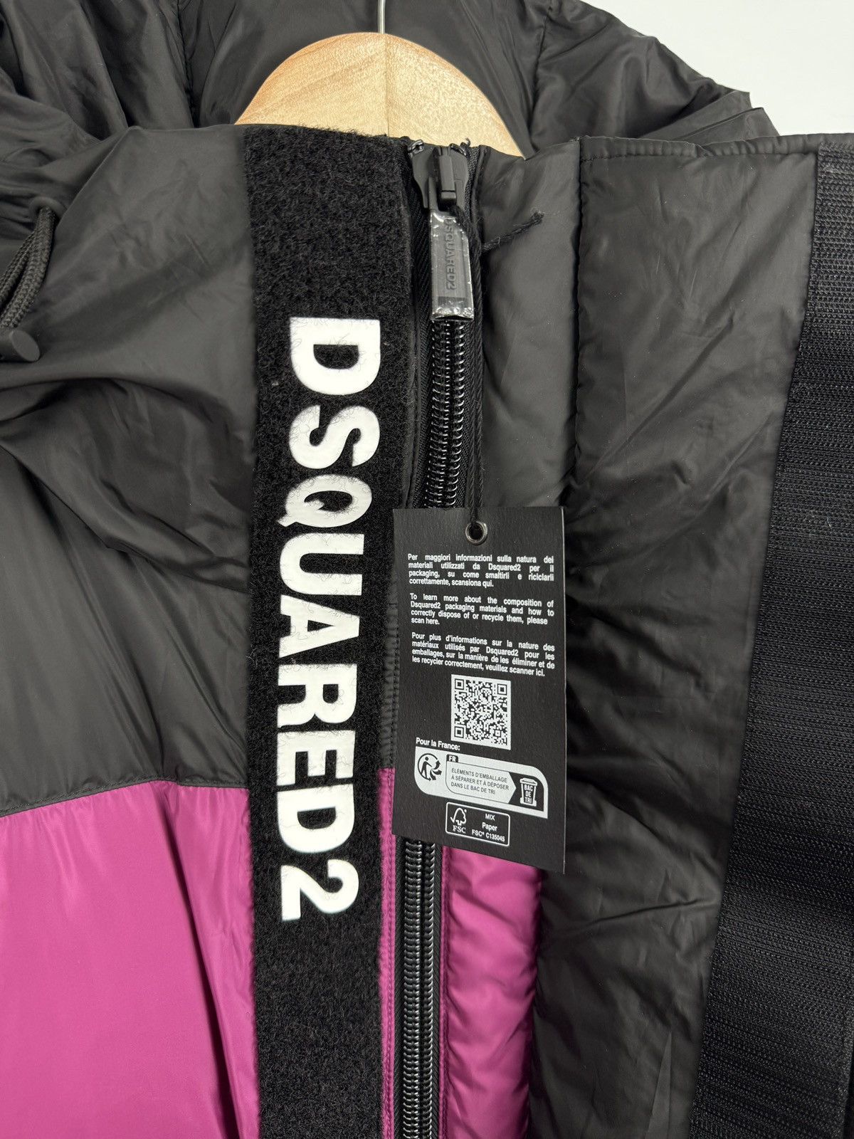 Dsquared2 🇺🇸❗️NEW Dsquared2 Hooded Down Puffer Jacket Rare Size US XL / EU 56 / 4 - 8 Thumbnail