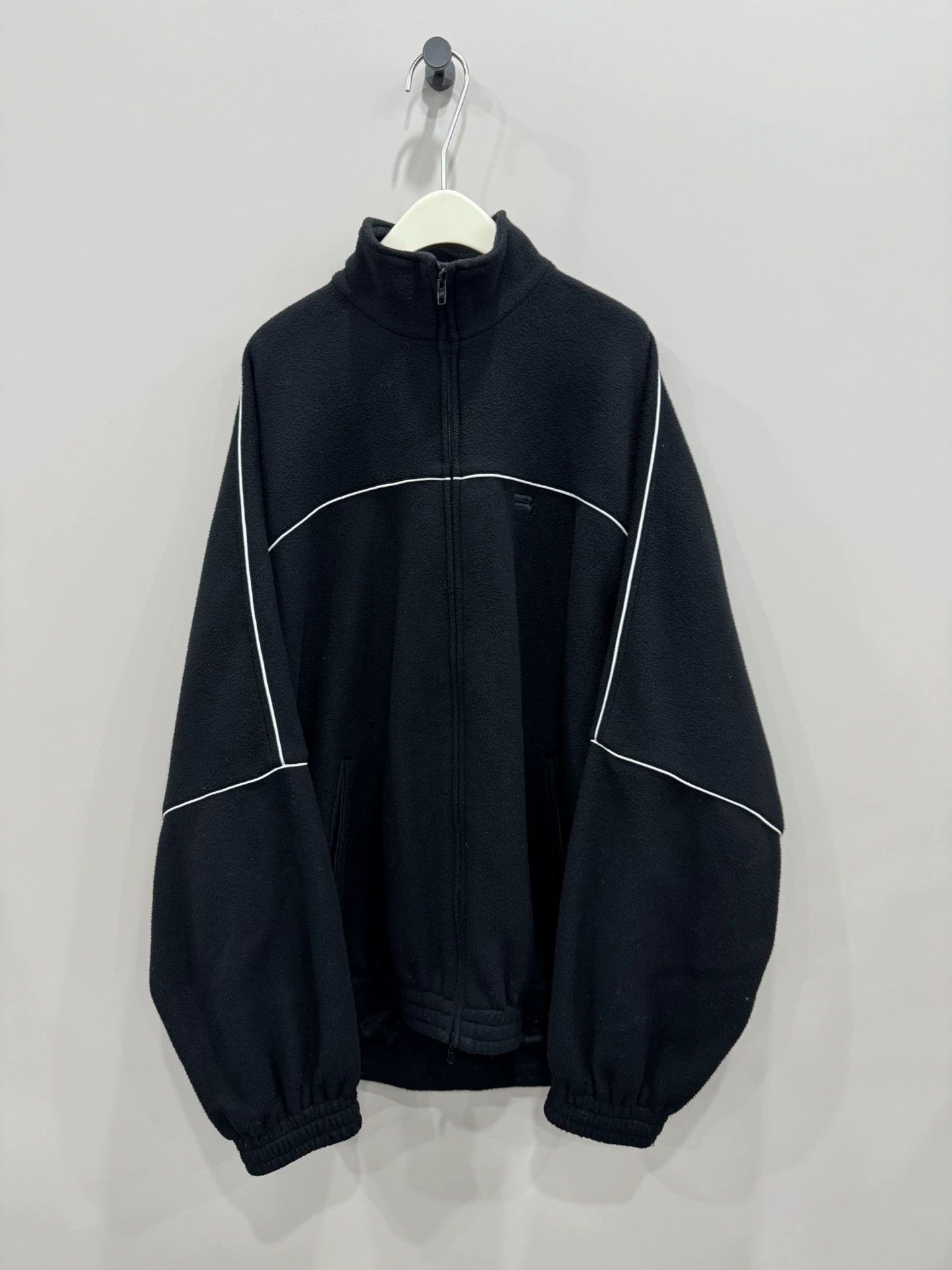 Balenciaga Balenciaga SportyB Embroidered Fleece Jacket - dmc Size US L / EU 52-54 / 3 - 1 Thumbnail