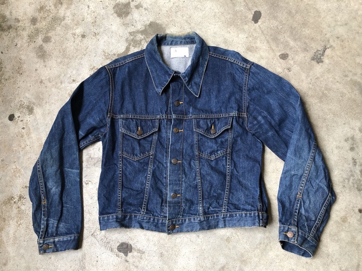 Cowboy Equipment × Farah × Vintage VINTAGE 70s FARAH DENIM JACKET HIPPIE MODS Size US L / EU 52-54 / 3 - 2 Thumbnail