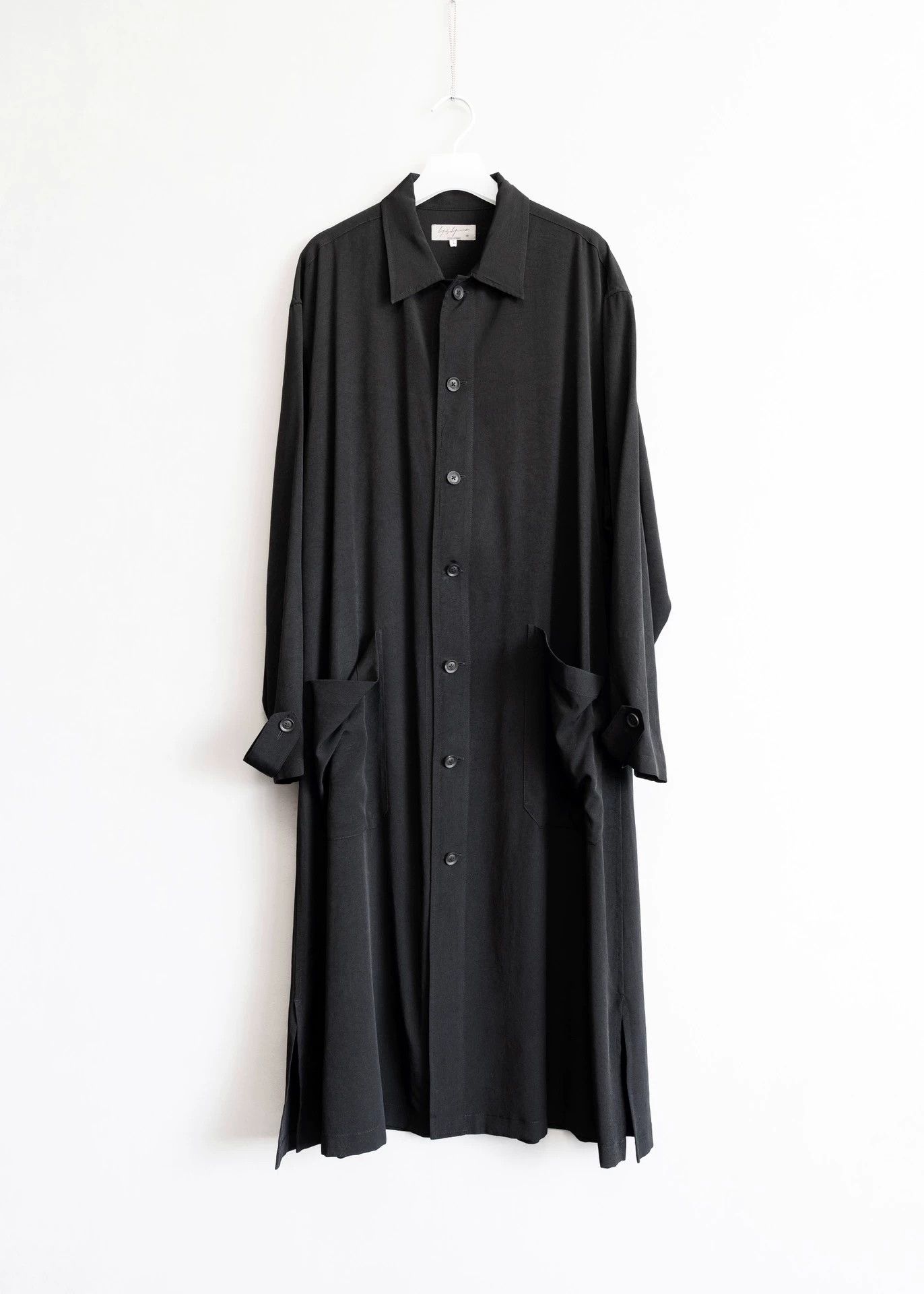 Yohji Yamamoto Yohji Yamamoto 20SS Handwritten Acetate Long Shirt Size 1 Size US S / EU 44-46 / 1 - 7 Thumbnail