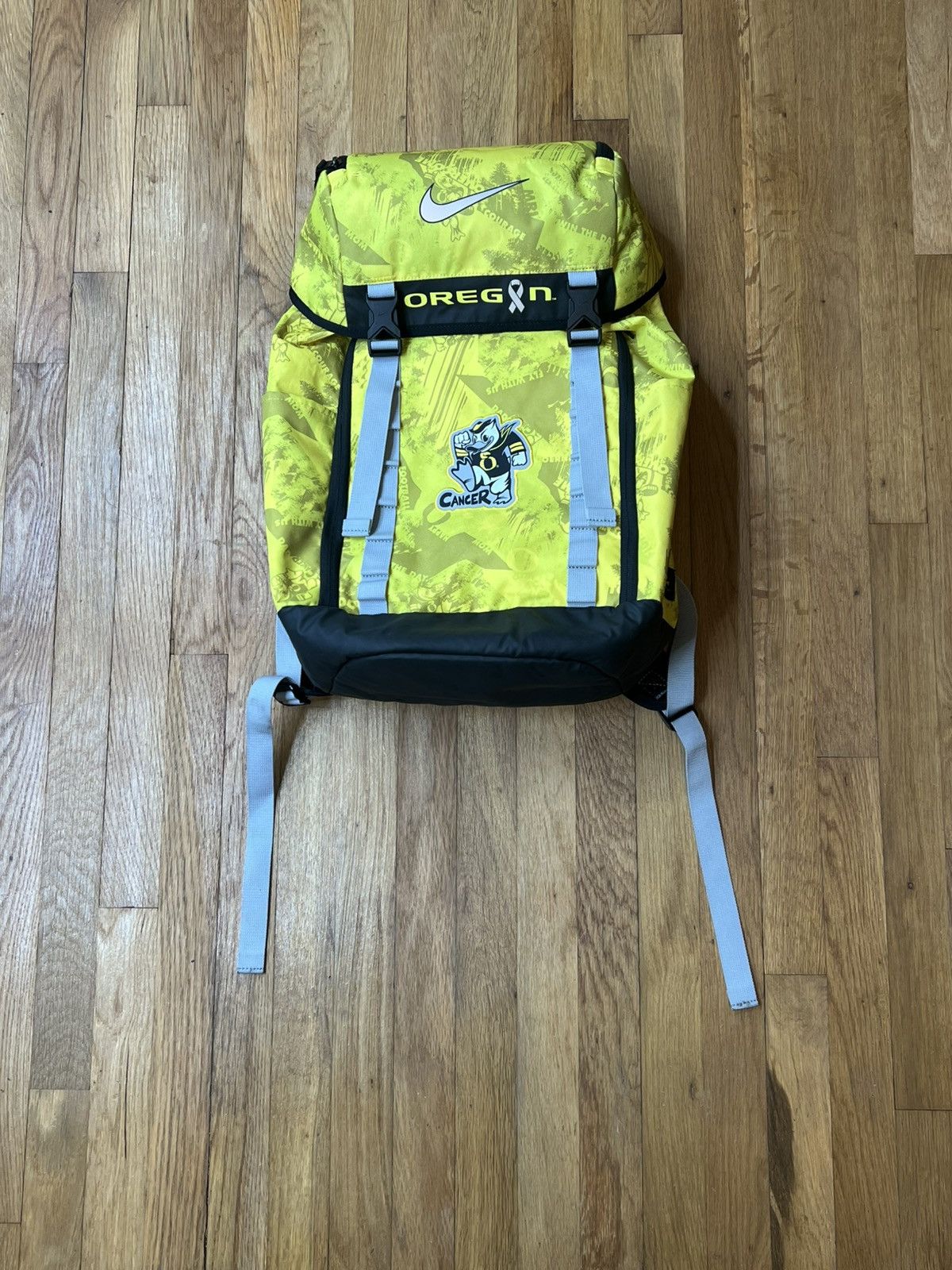 Nike Nike Ducks Player Issued Stomp Cancer Doernbecher Backpack Size ONE SIZE - 6 Thumbnail