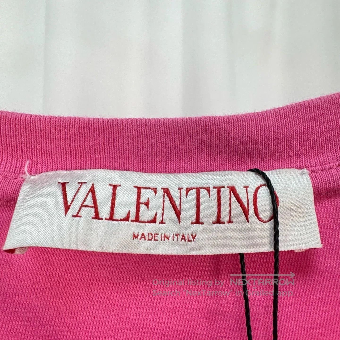 Valentino valentino embossed logo short sleeve t-shirt. Size US M / EU 48-50 / 2 - 5 Thumbnail