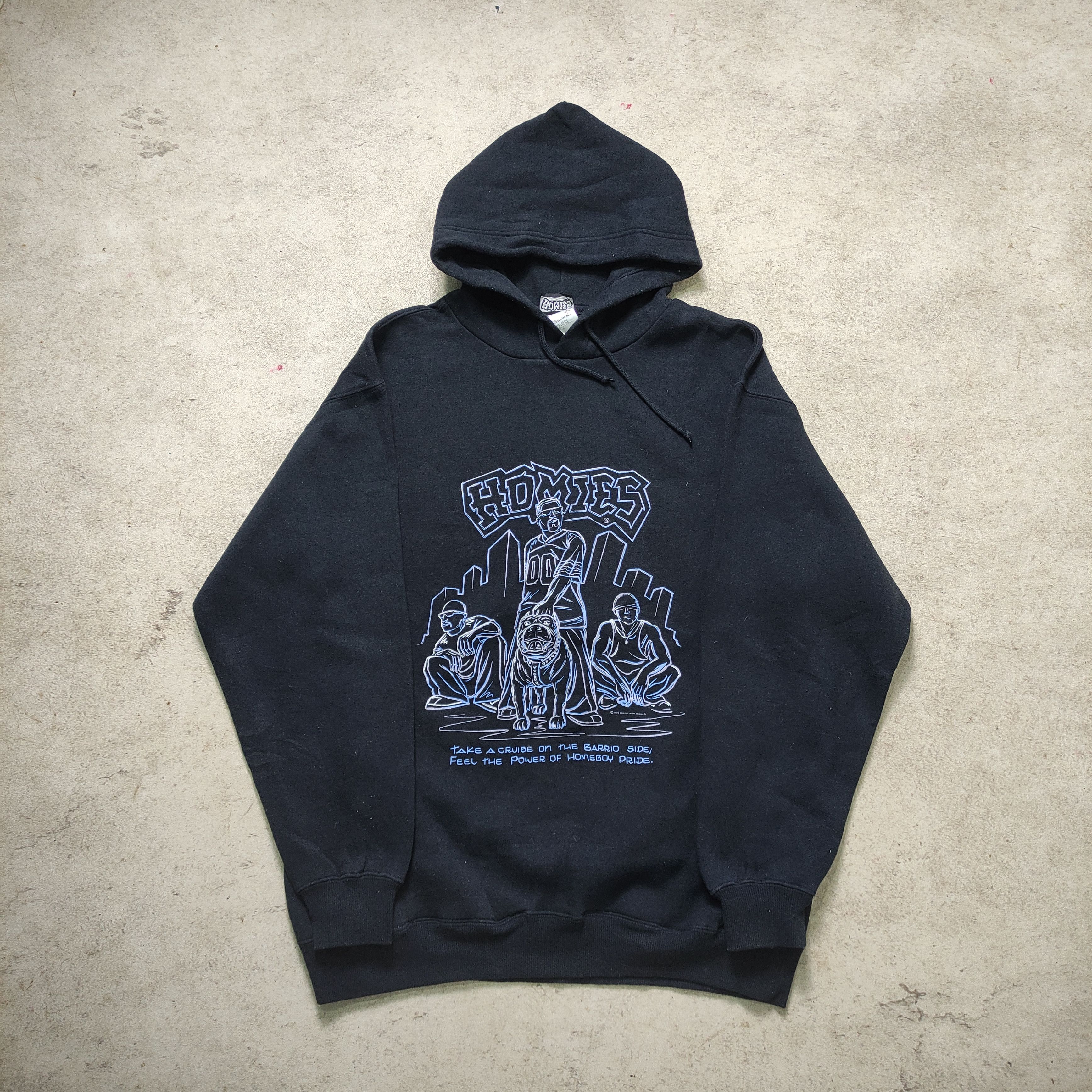 Homies 2000s Homies Brand Hip Hop Street Wear Size US L / EU 52-54 / 3 - 1 Thumbnail