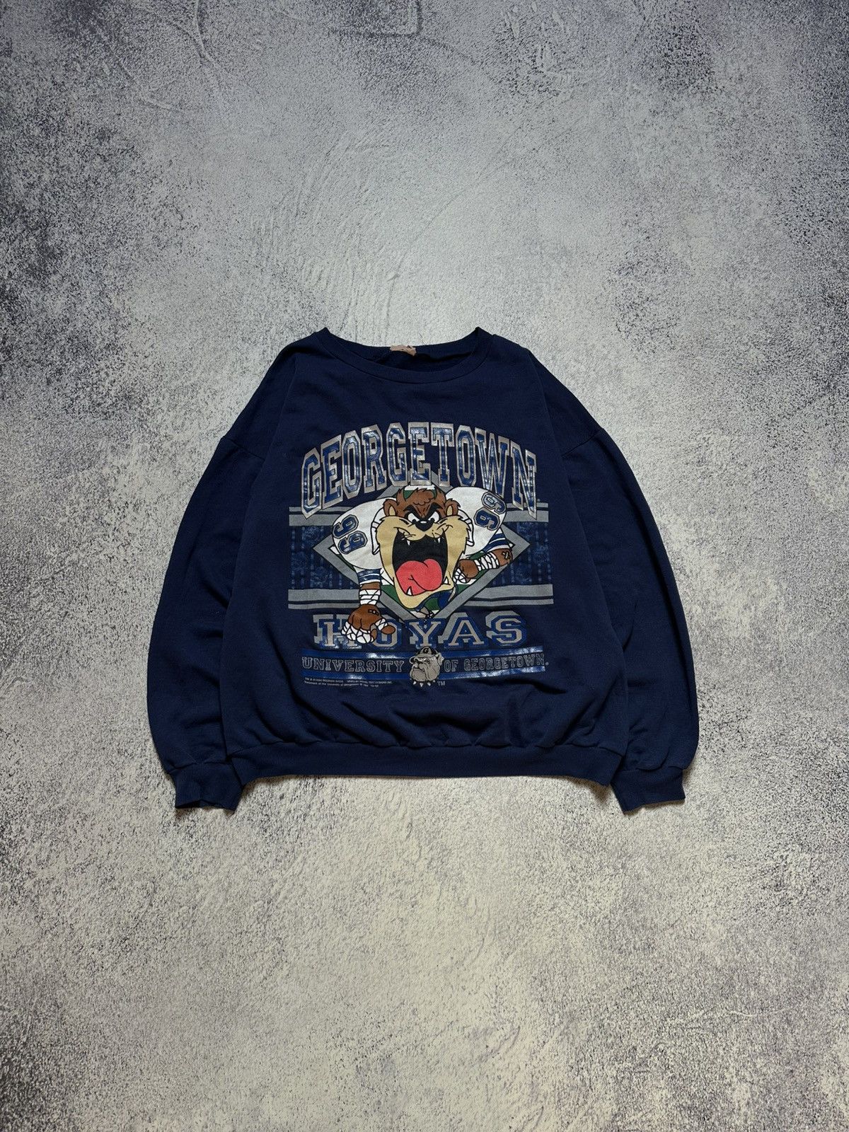 Other Vintage Georgetown Hoyas Taz Sweatshirt 1994 Size US L / EU 52-54 / 3 - 1 Thumbnail