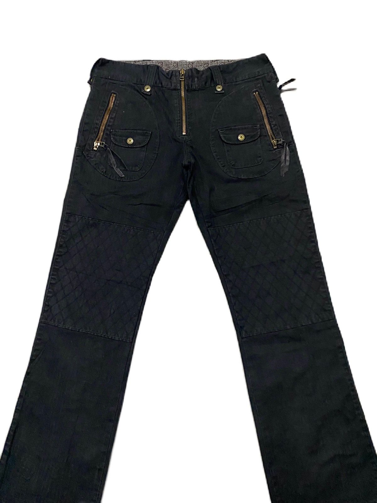 Edwin × Japanese Brand × Kapital JAPAN BRAND EDWIN DOUBLE KNEE QUALITED BONDAGE DESIGN Size US 32 / EU 48 - 3 Thumbnail