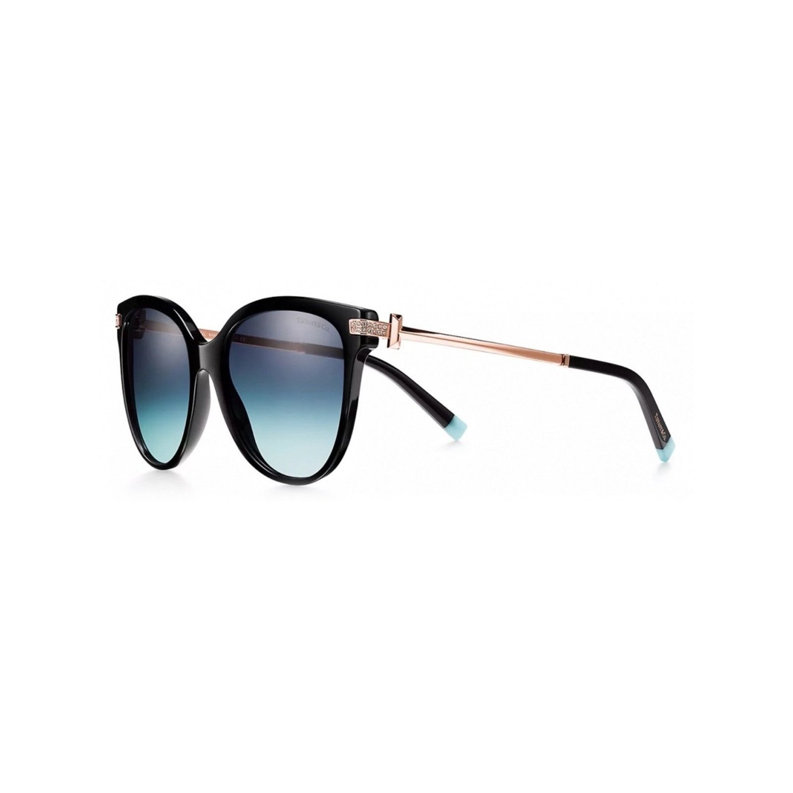 Tiffany & Co. New TIFFANY & CO TF4193B 80019S Black Frame Blue Gradient Size ONE SIZE - 7 Thumbnail